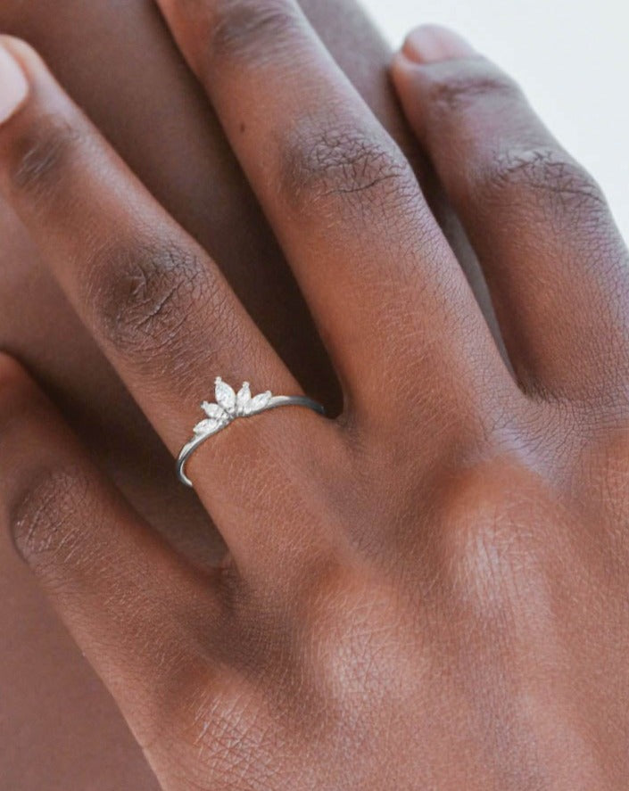 925 Silver Julia Ring - Main Image