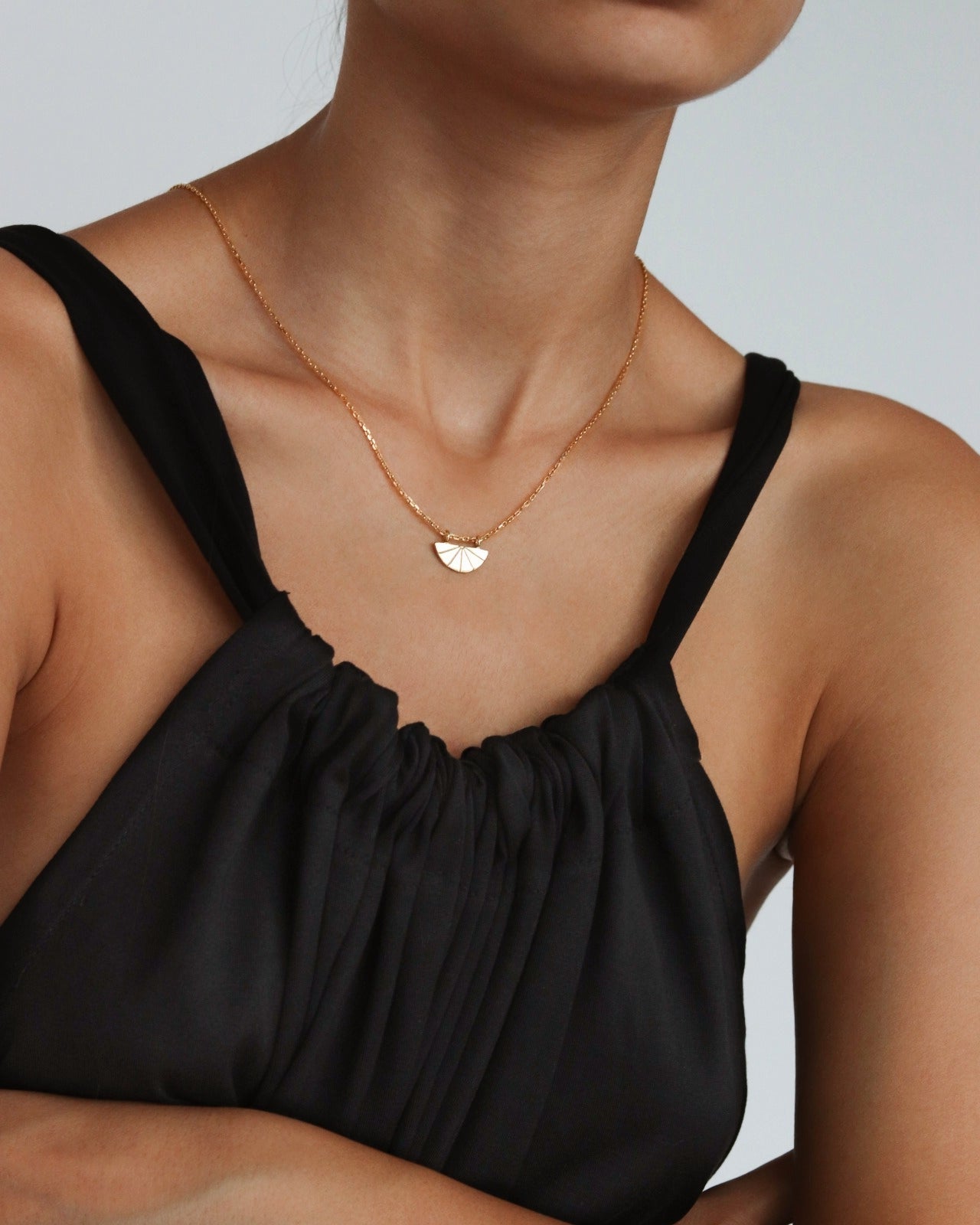 18K Vermeil Geo Necklace