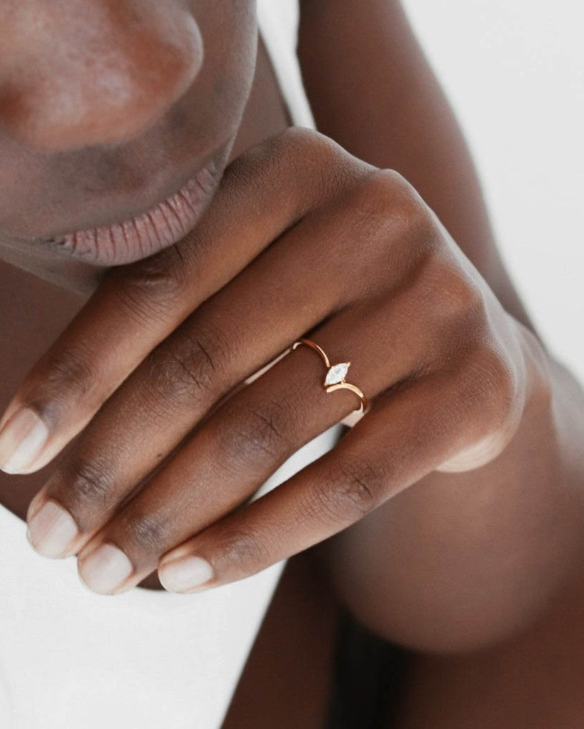 18K Gold Millie Ring