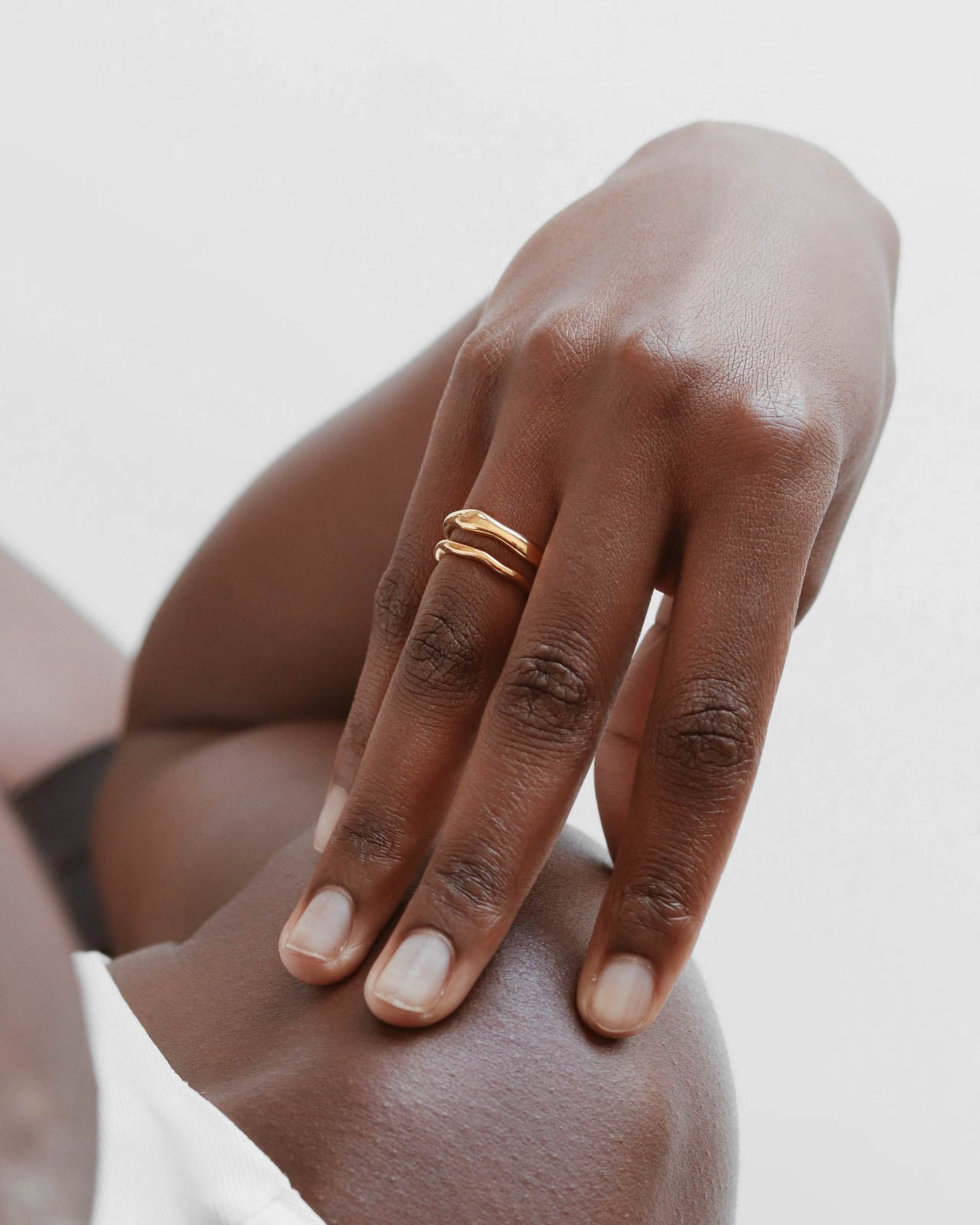 18K Gold Band Rings