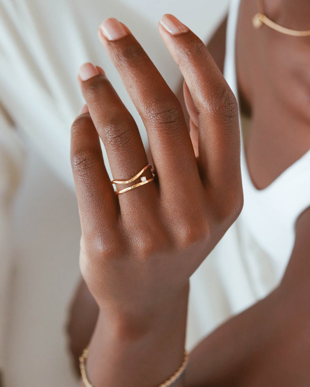 18K Gold Rosalie Ring