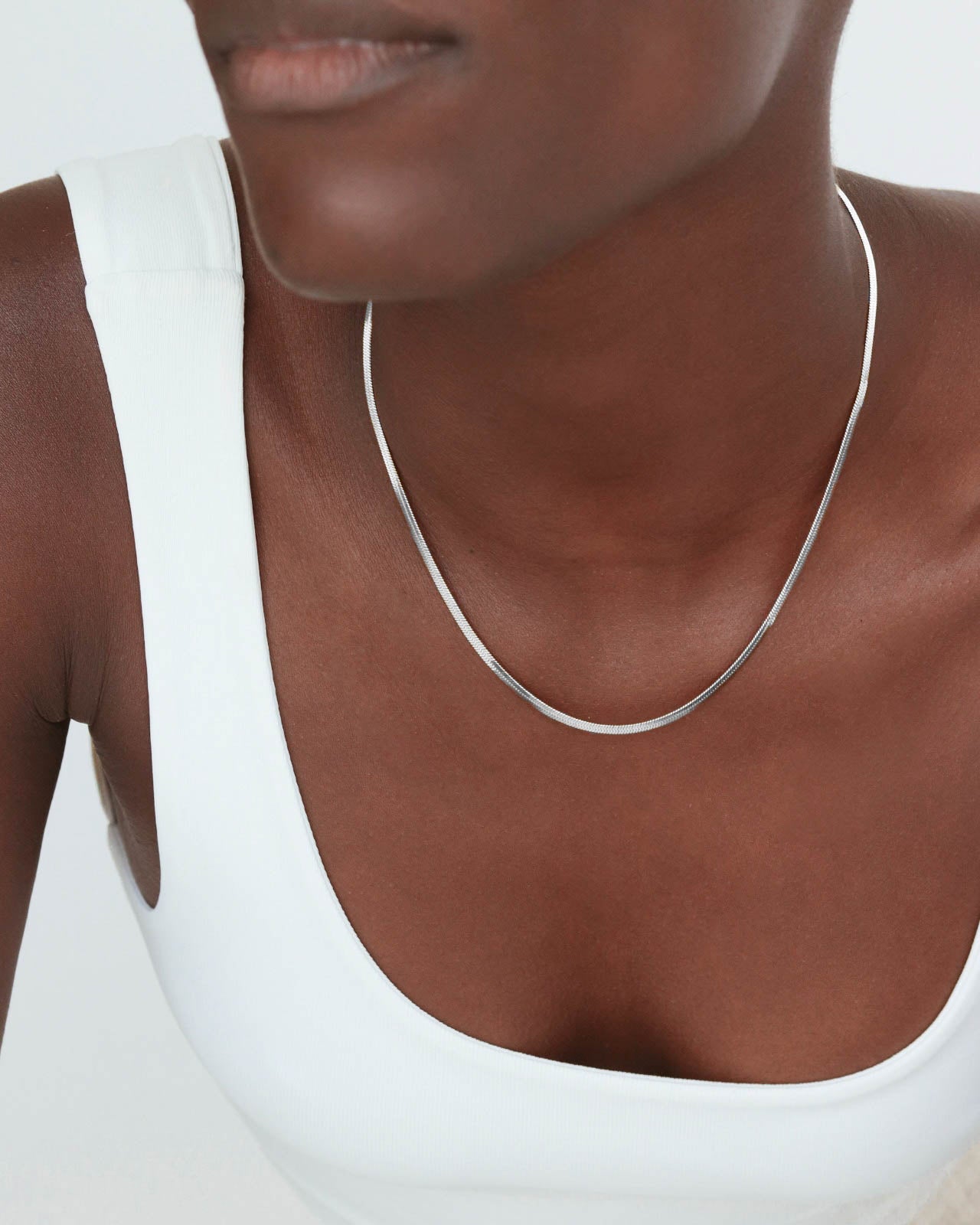 Collar Cadena Serpiente Oro 18k