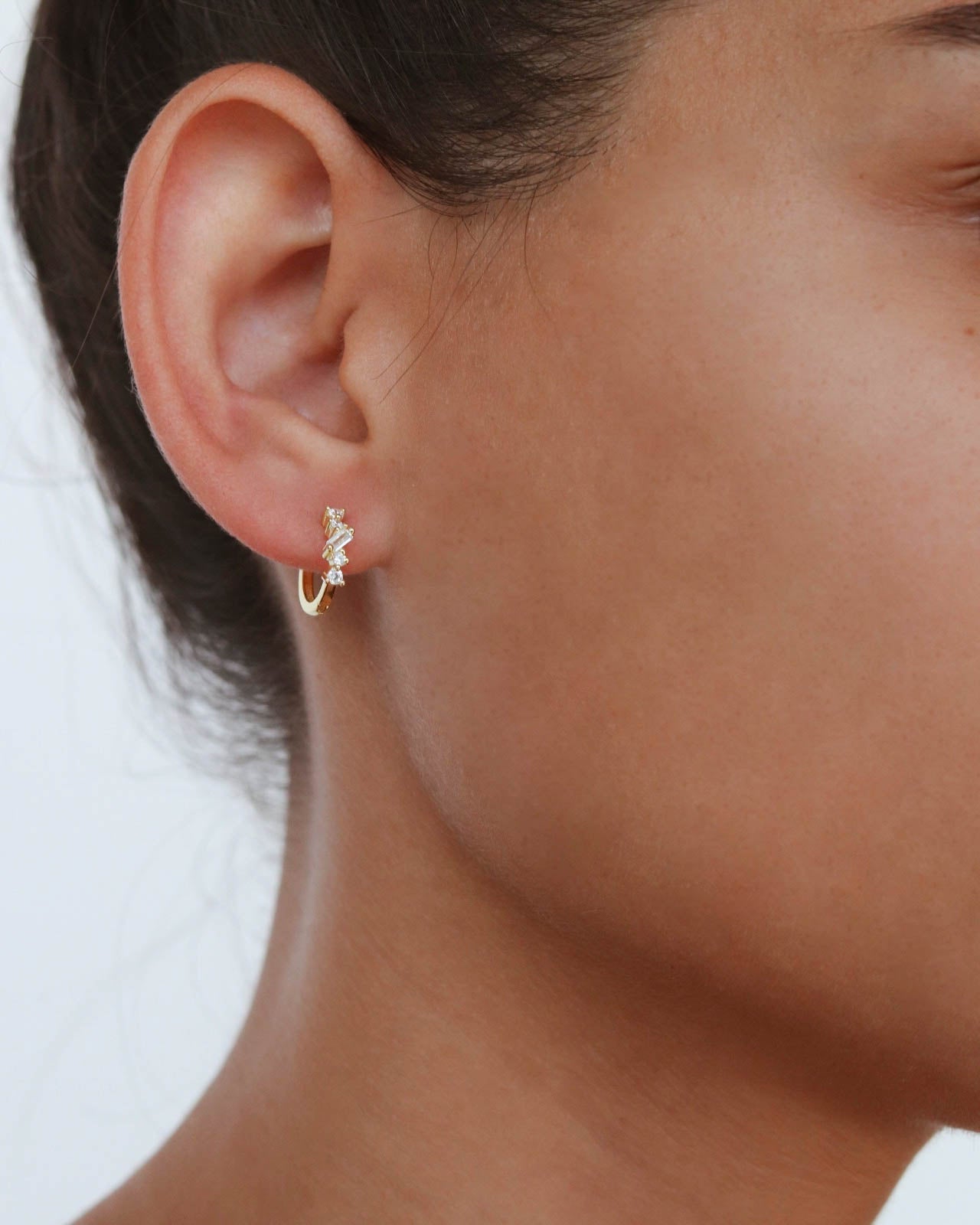 18K Vermeil Gabrielle Hoops