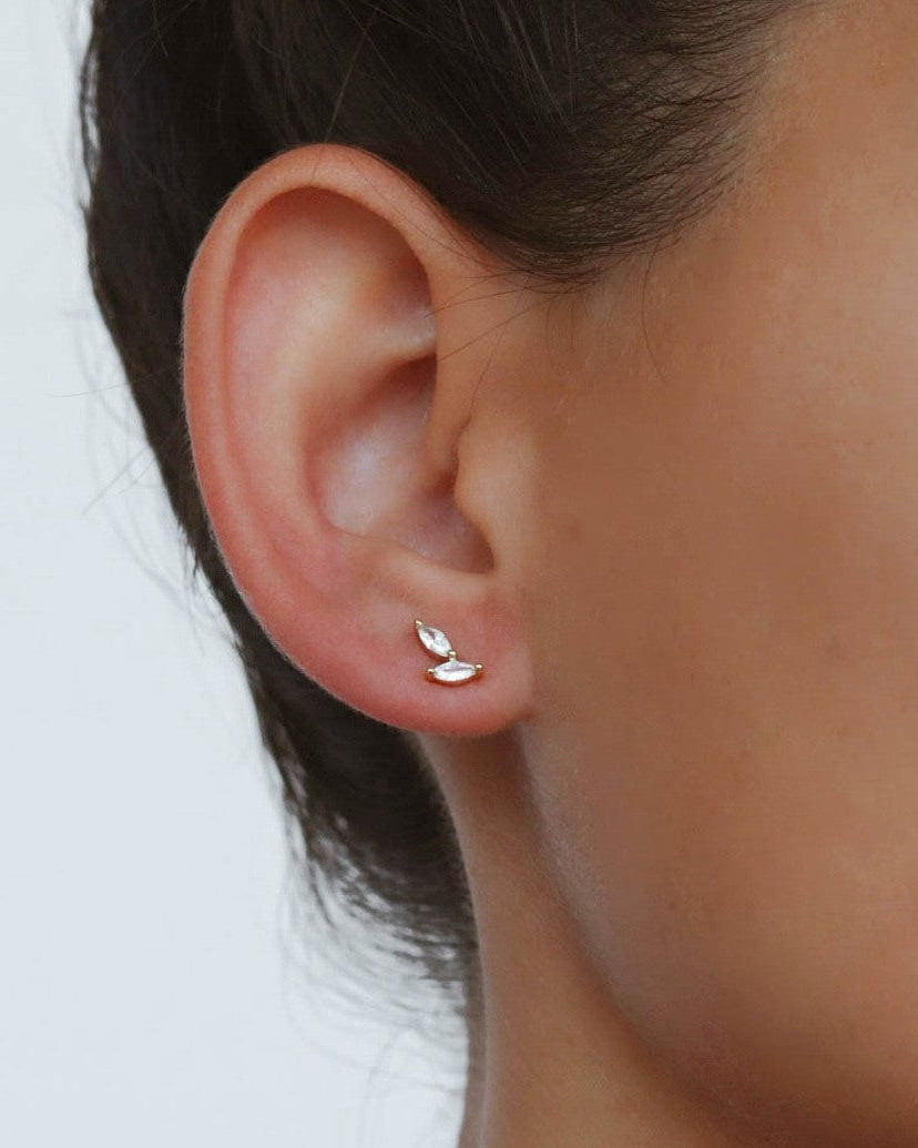 18K Vermeil Luella Studs