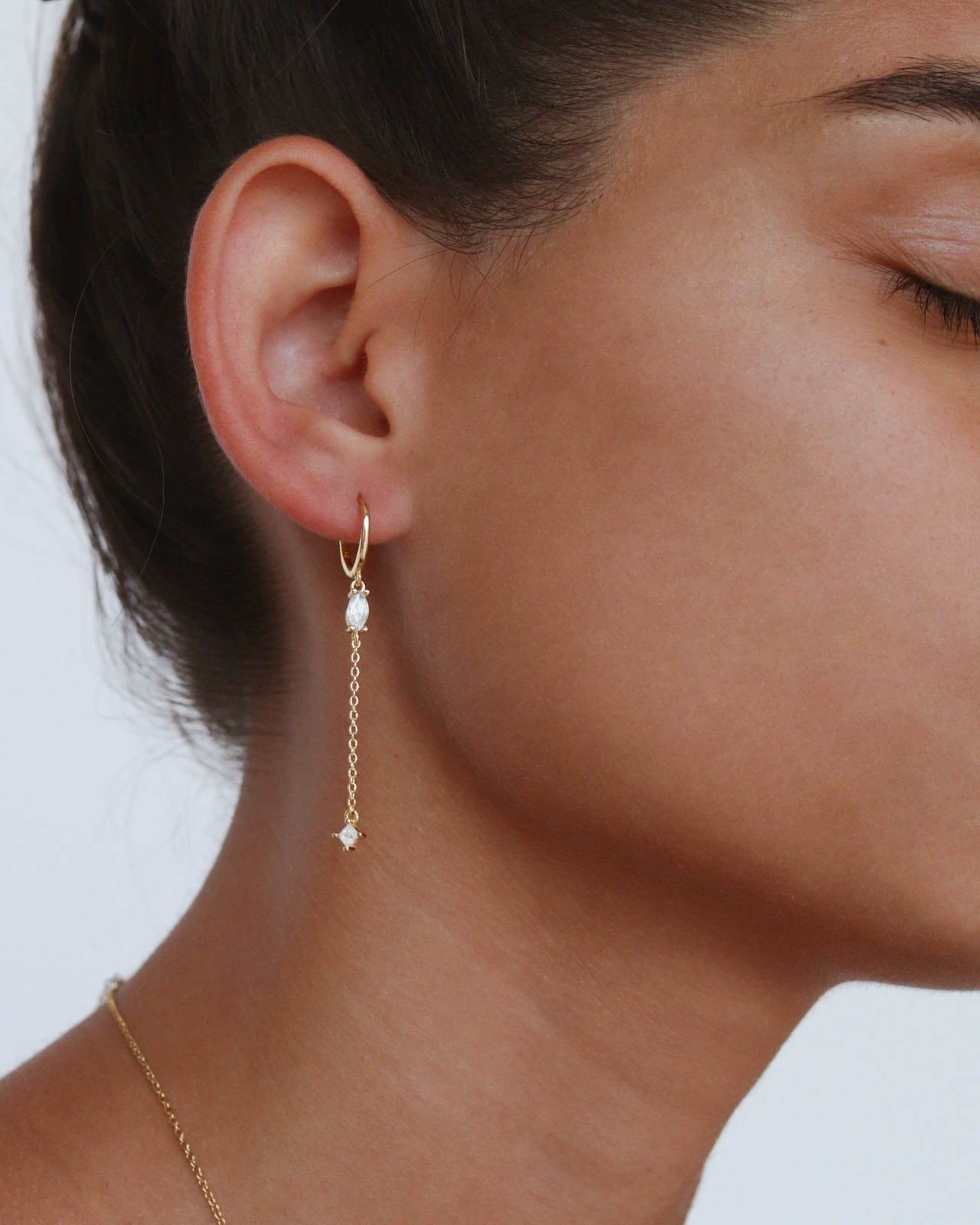 18K Vermeil Jessica Hoops