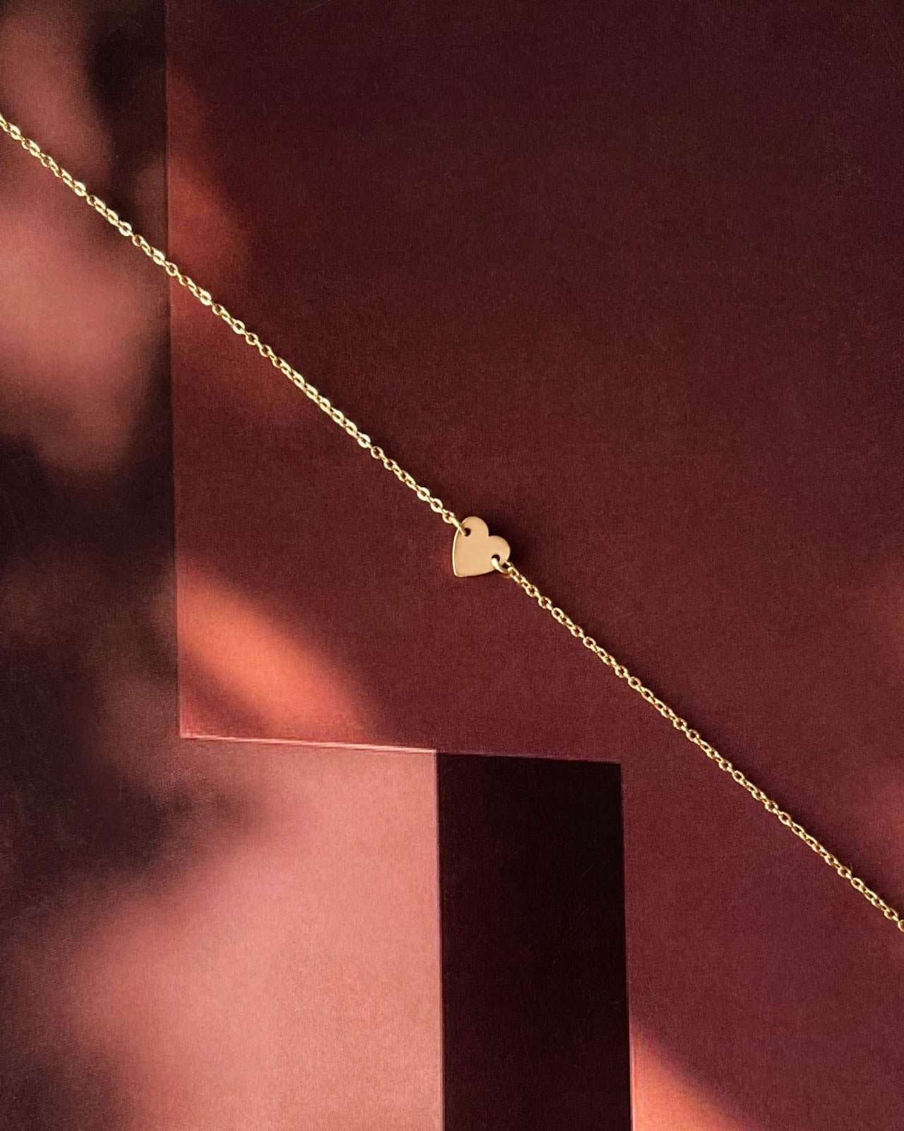 18k Heart Necklace