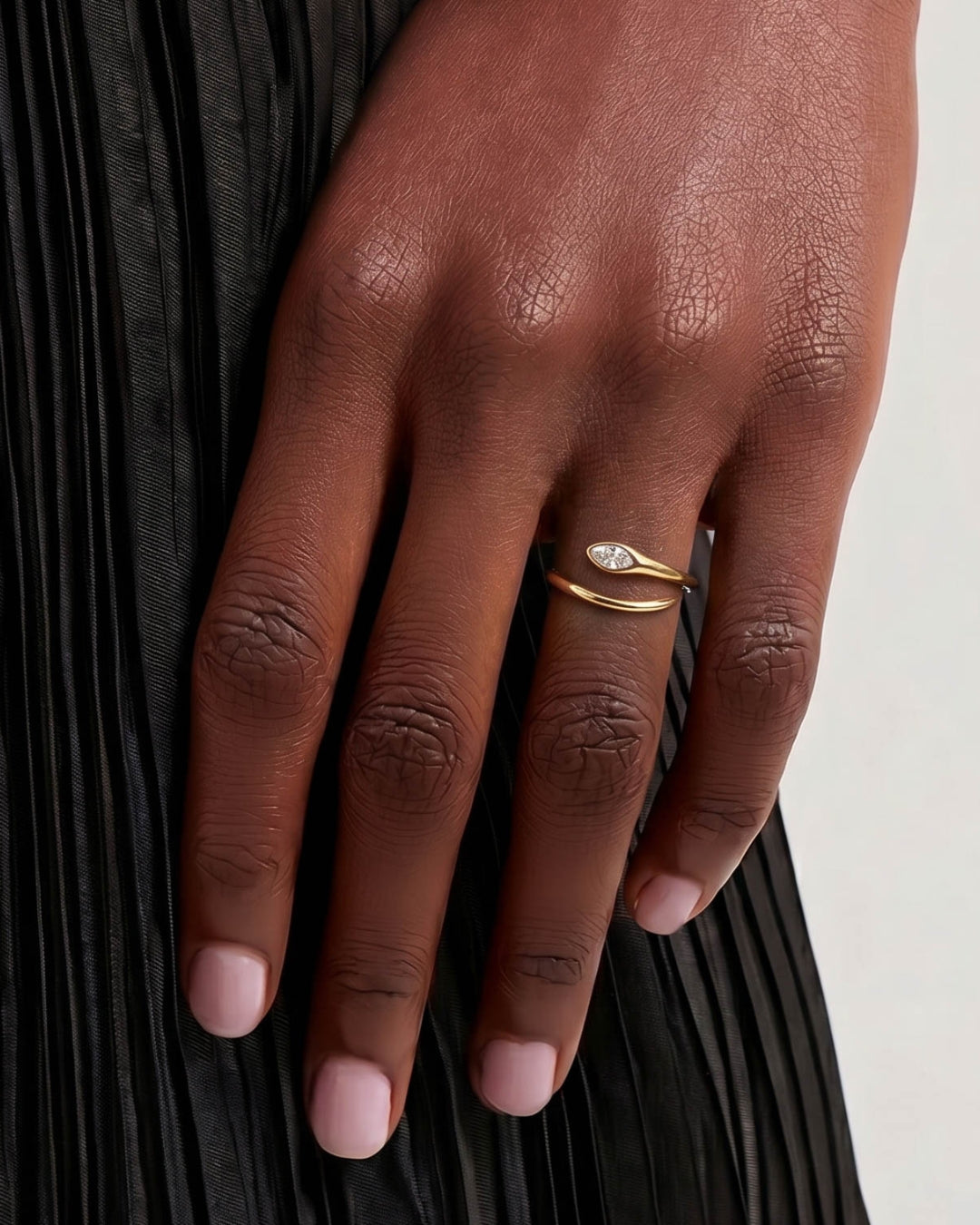 18K Gold Palmer Ring