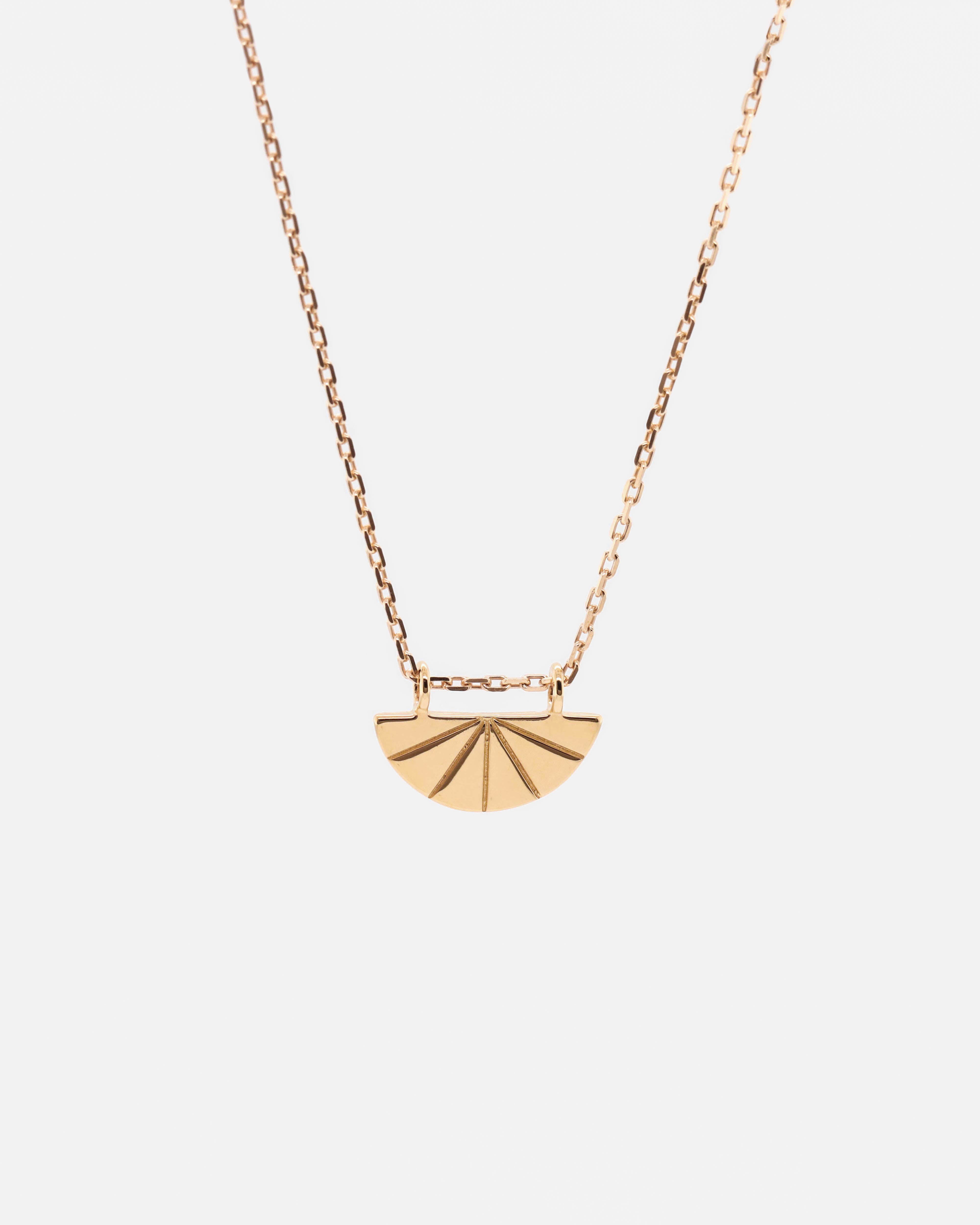18K Vermeil Geo Necklace