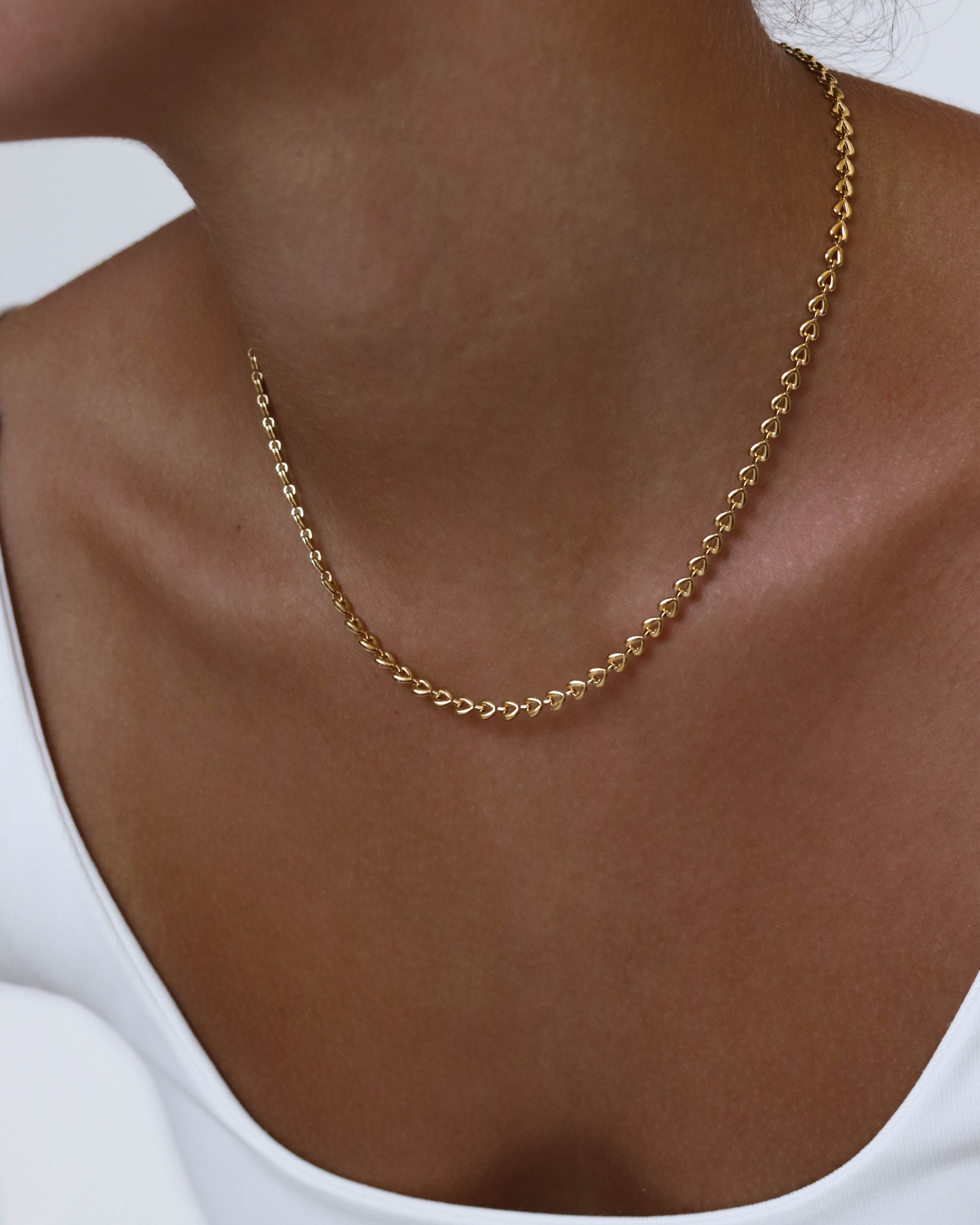 18k Heart Necklace