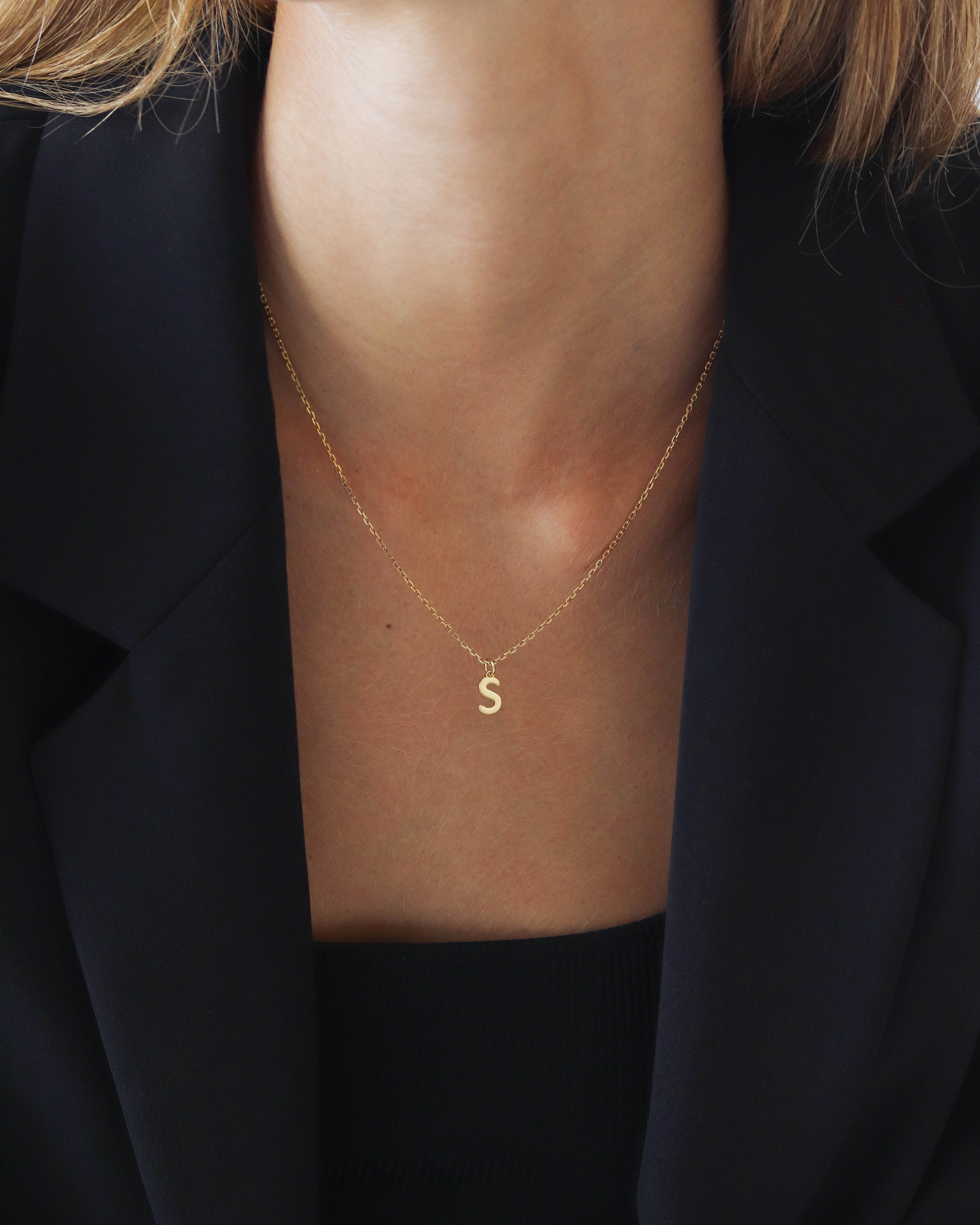 18k Initials Necklace