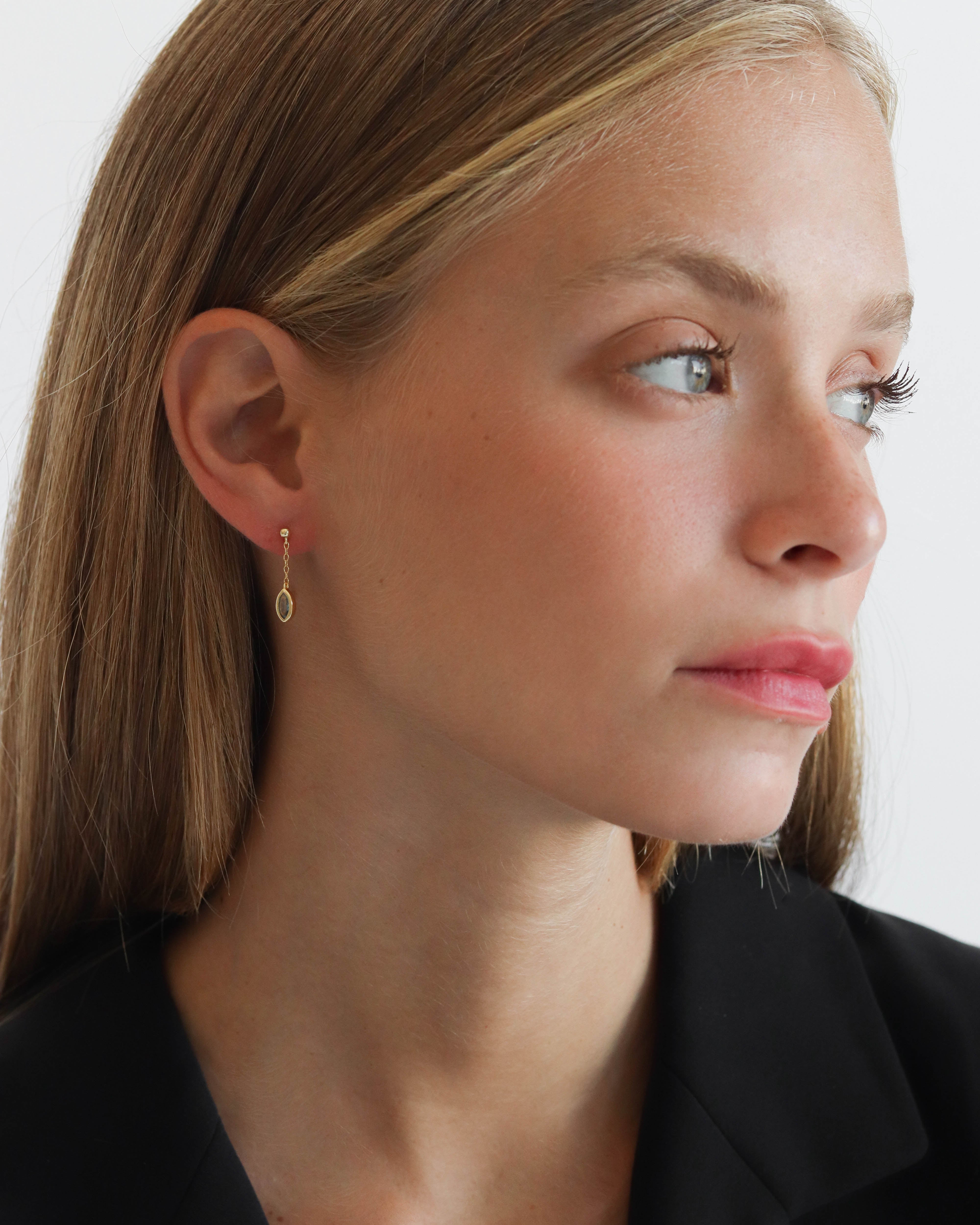 18K Vermeil Laurel Earrings