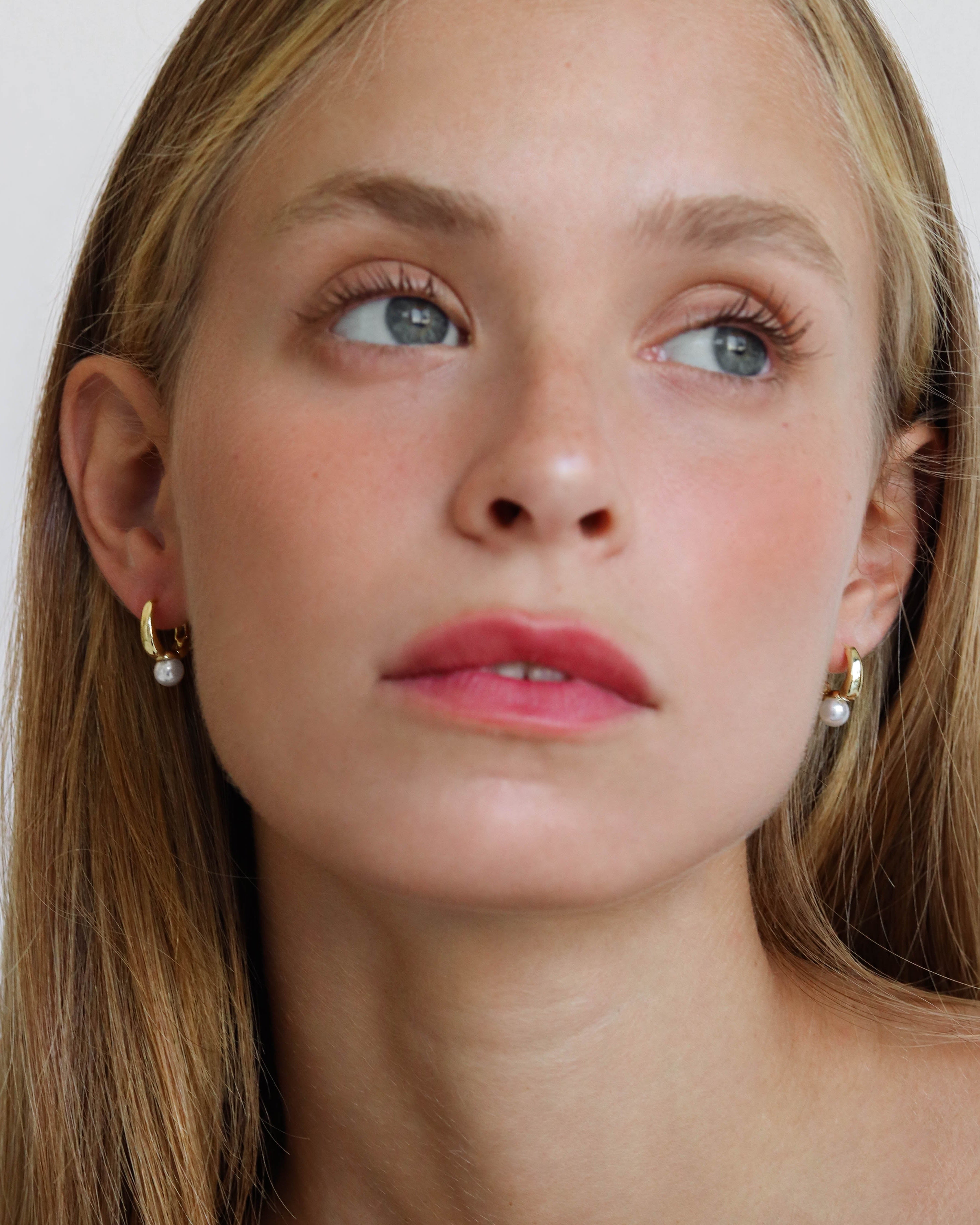 18K Vermeil Theodora Hoops