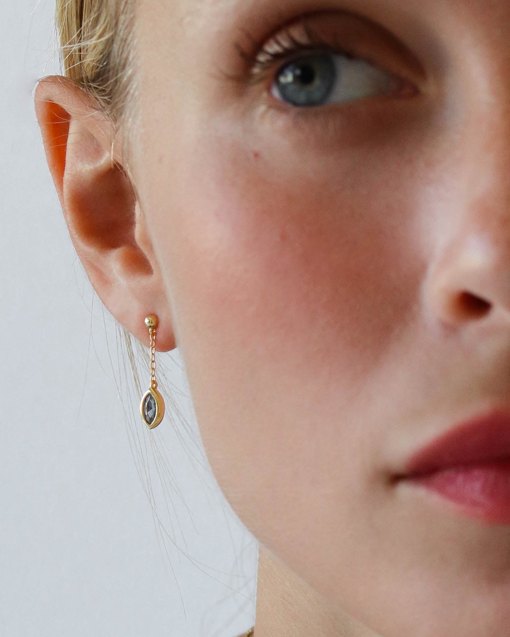 18K Vermeil Laurel Earrings