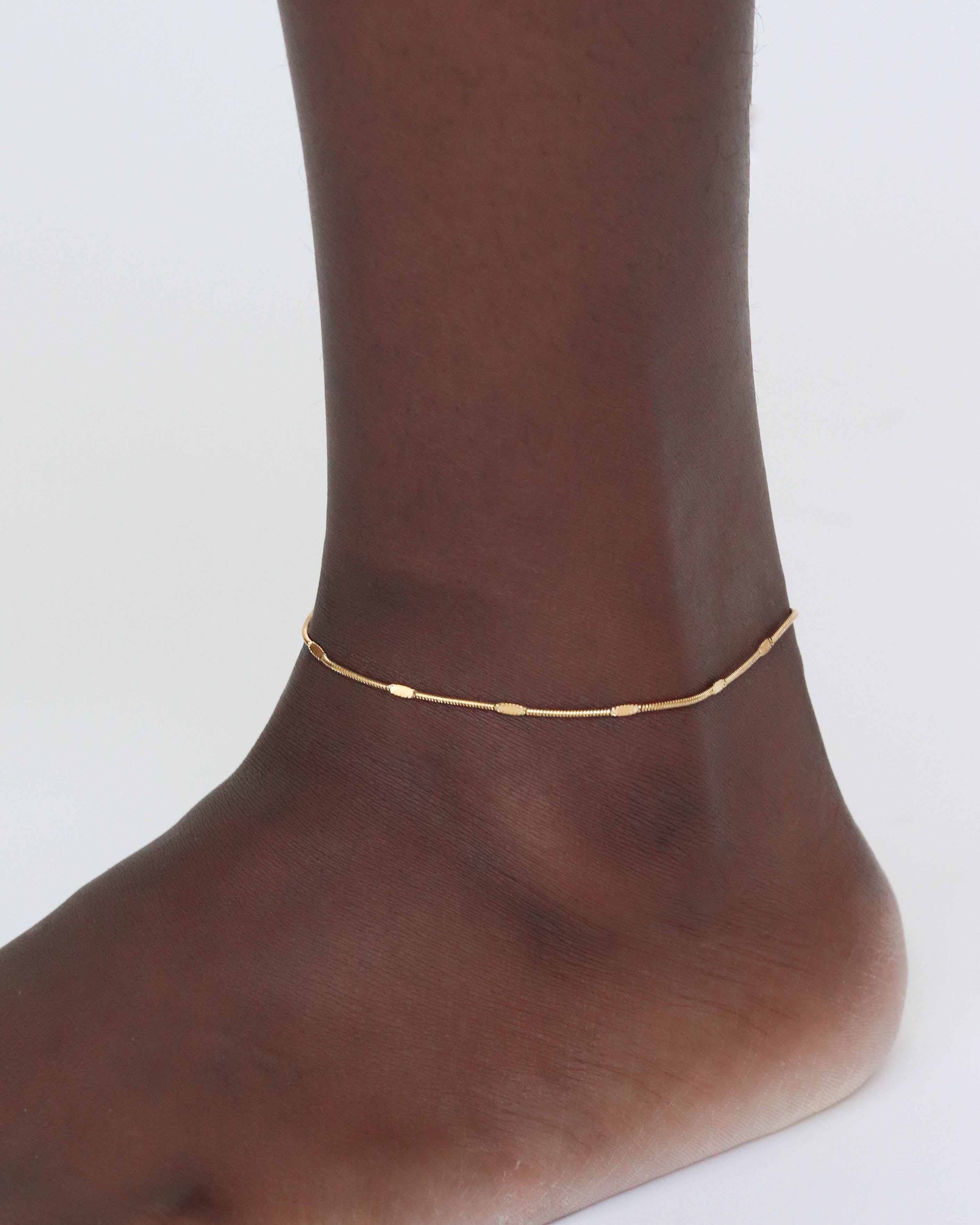 18K Emma Anklet