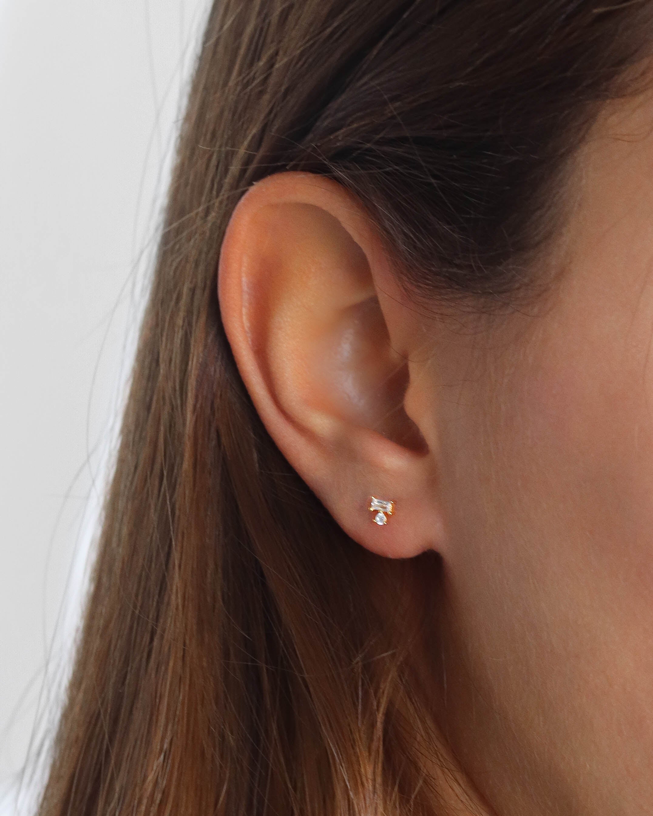 18K Vermeil Dani Studs