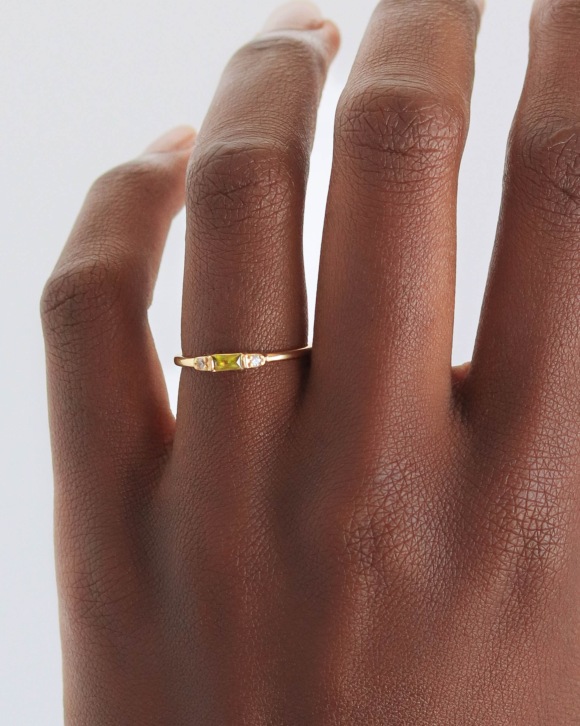 18K Vermeil Olive Mary Ring