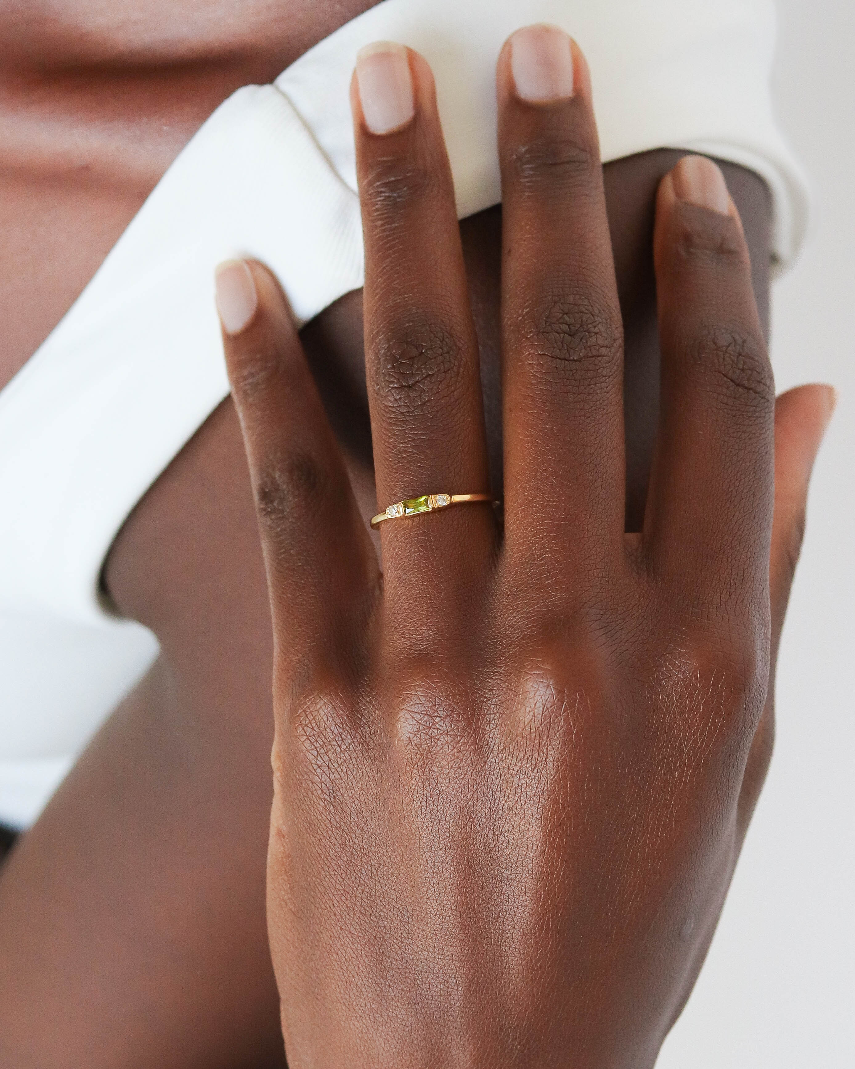 18K Vermeil Olive Mary Ring