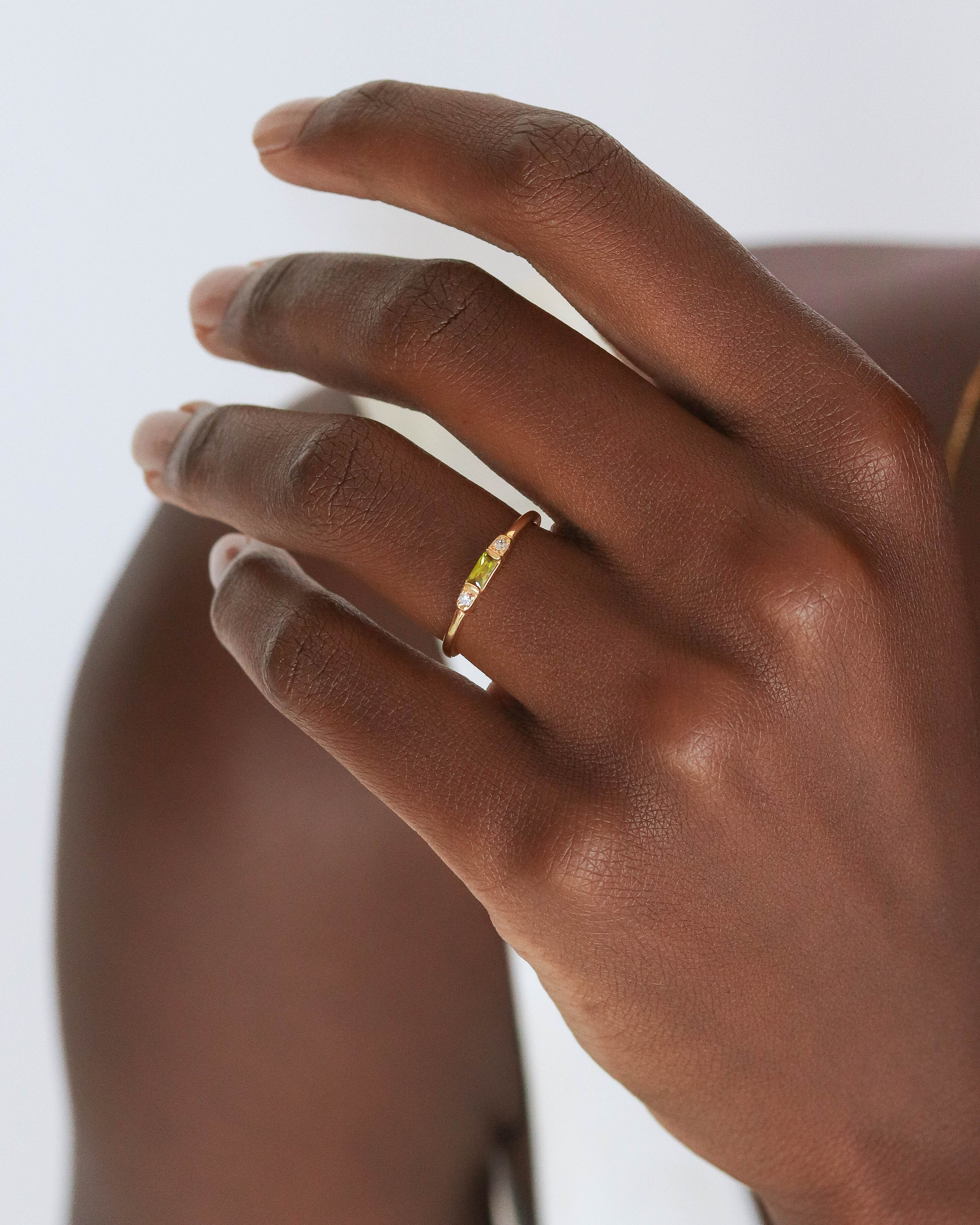 18K Vermeil Olive Mary Ring