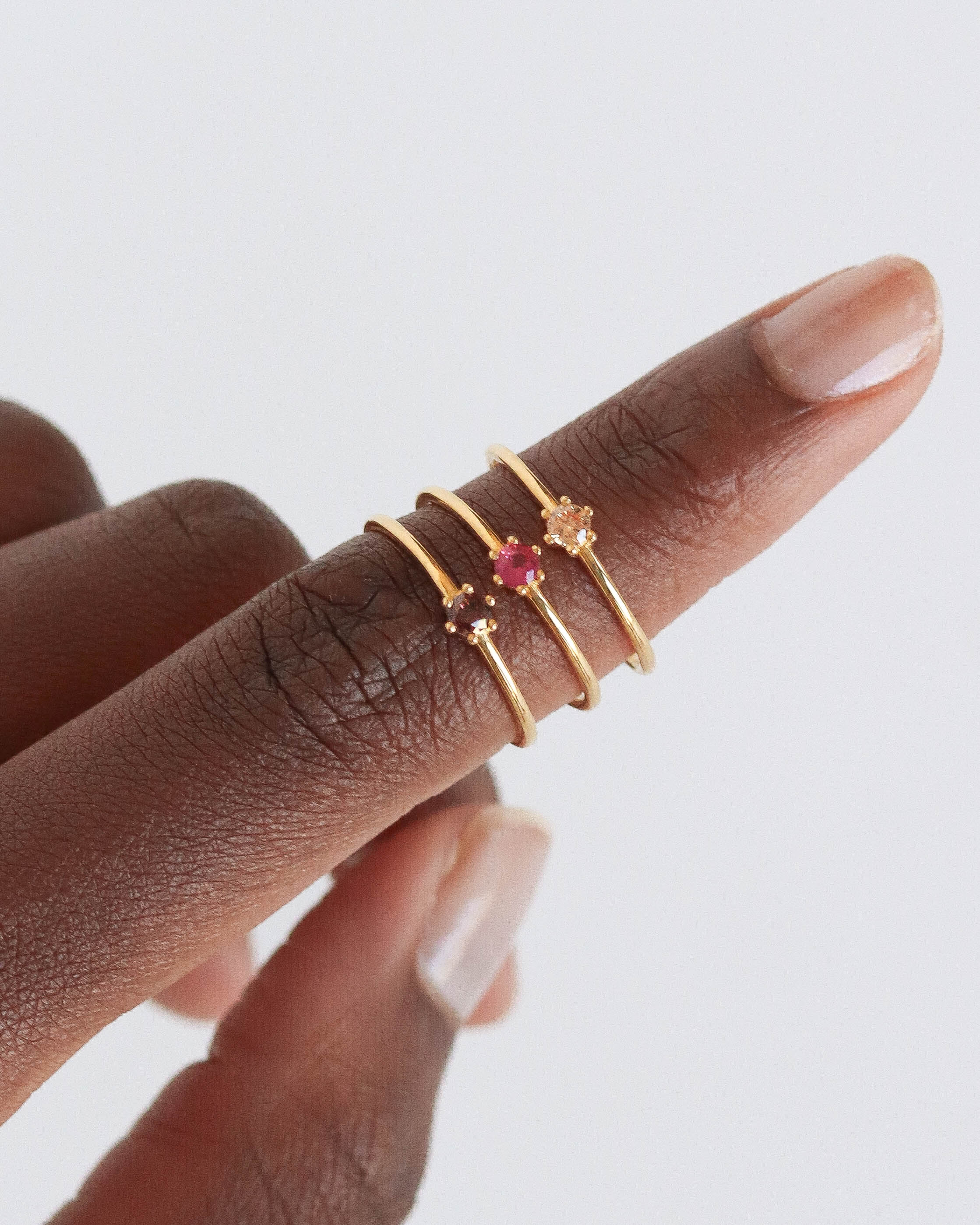 18K Vermeil Pink Lily Ring