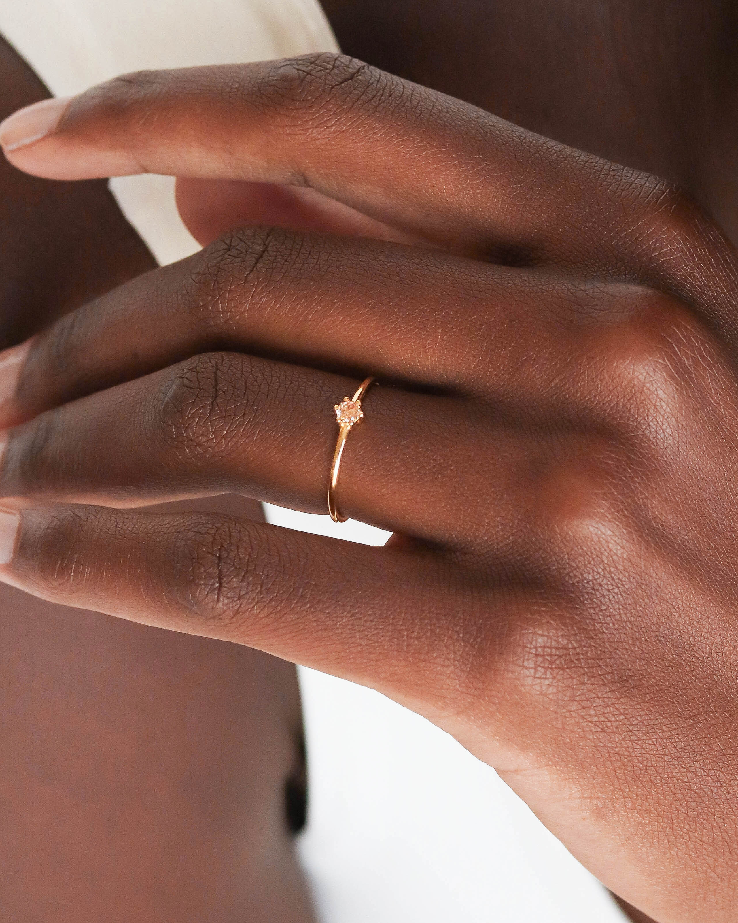 18K Vermeil Champagne Lily Ring