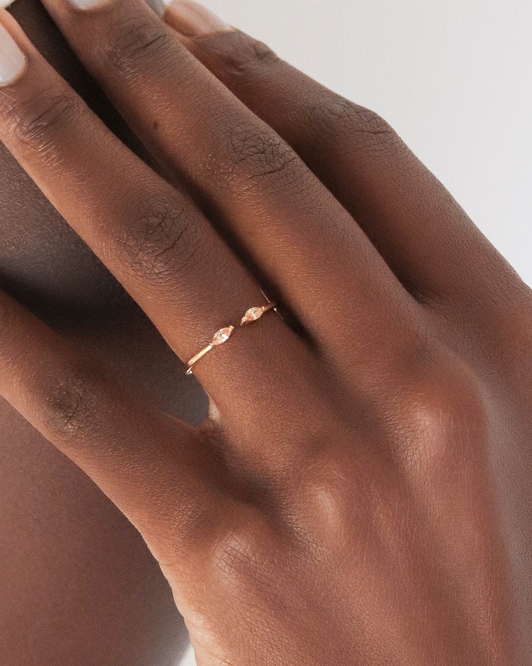 18K Vermeil Champagne Alice Ring