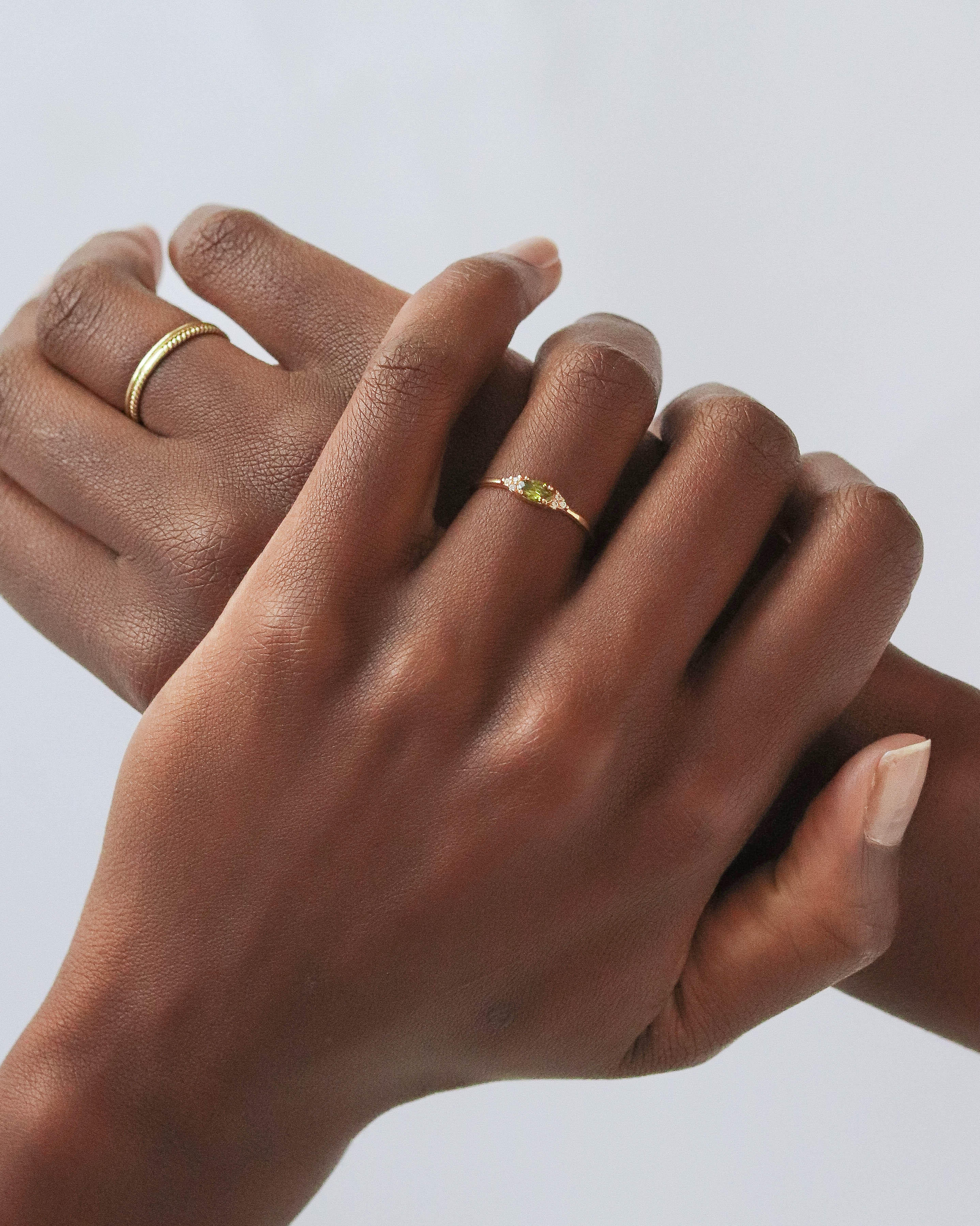 18K Vermeil Olive Adeline Ring