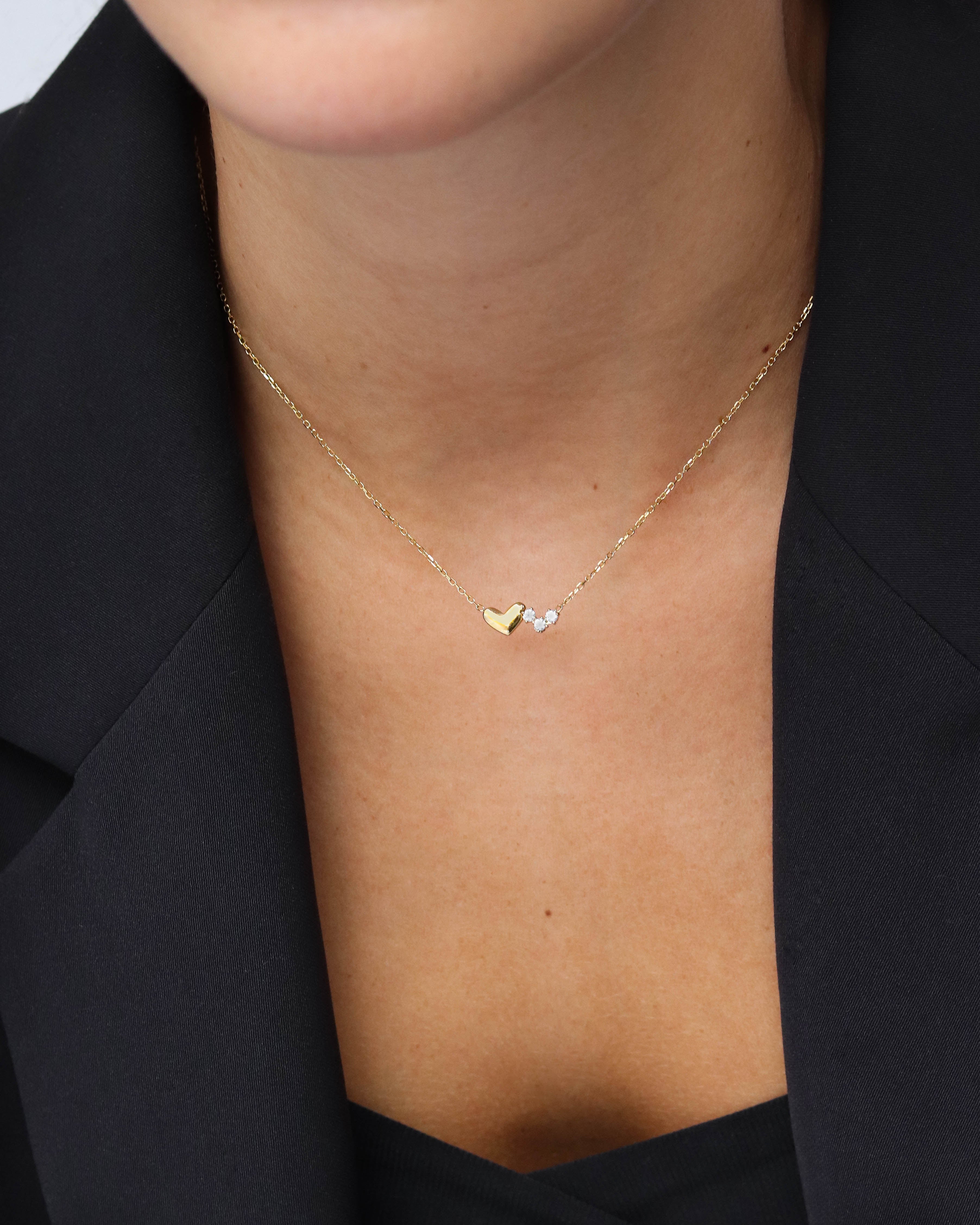 18k Heart Necklace