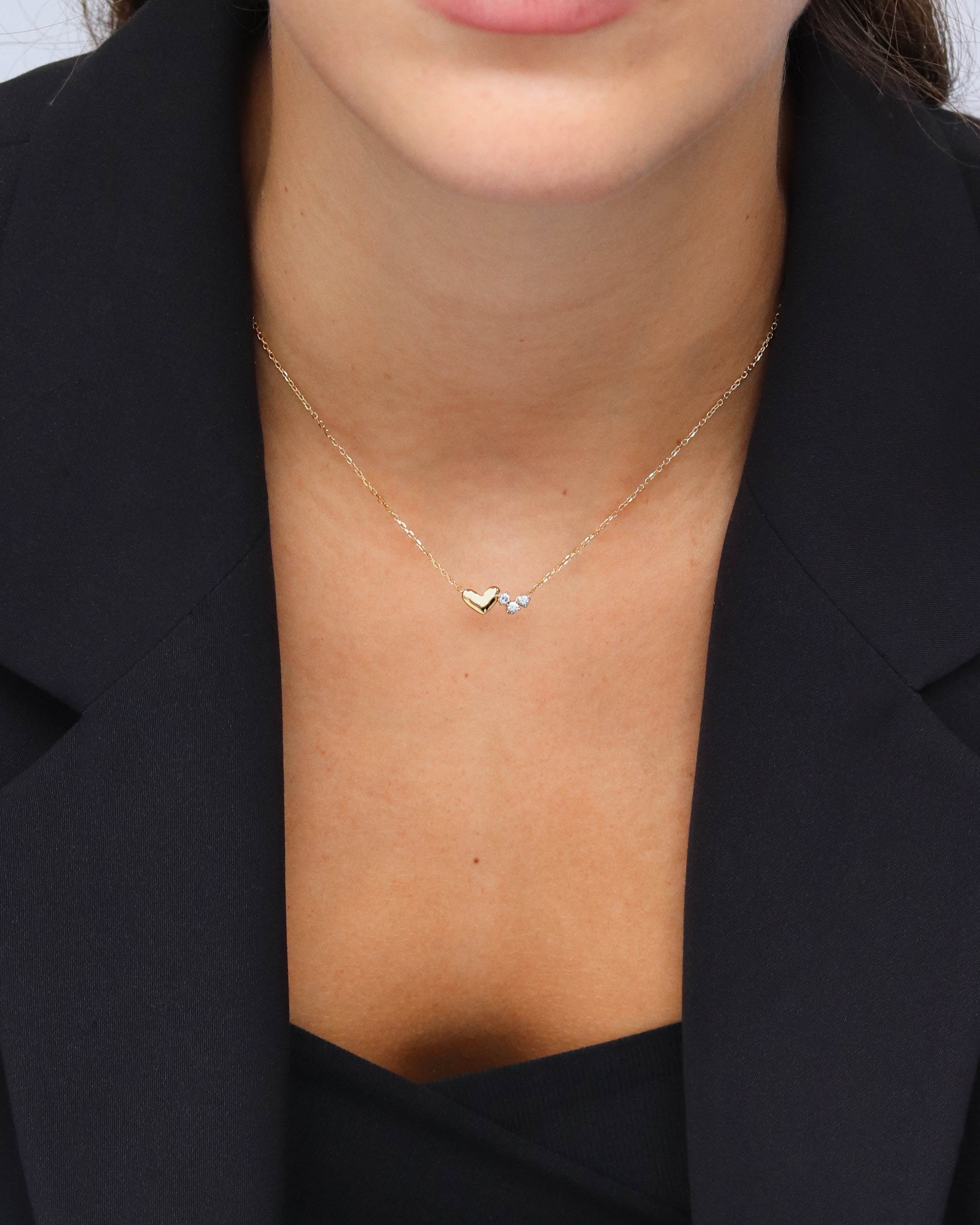 18k Heart Necklace
