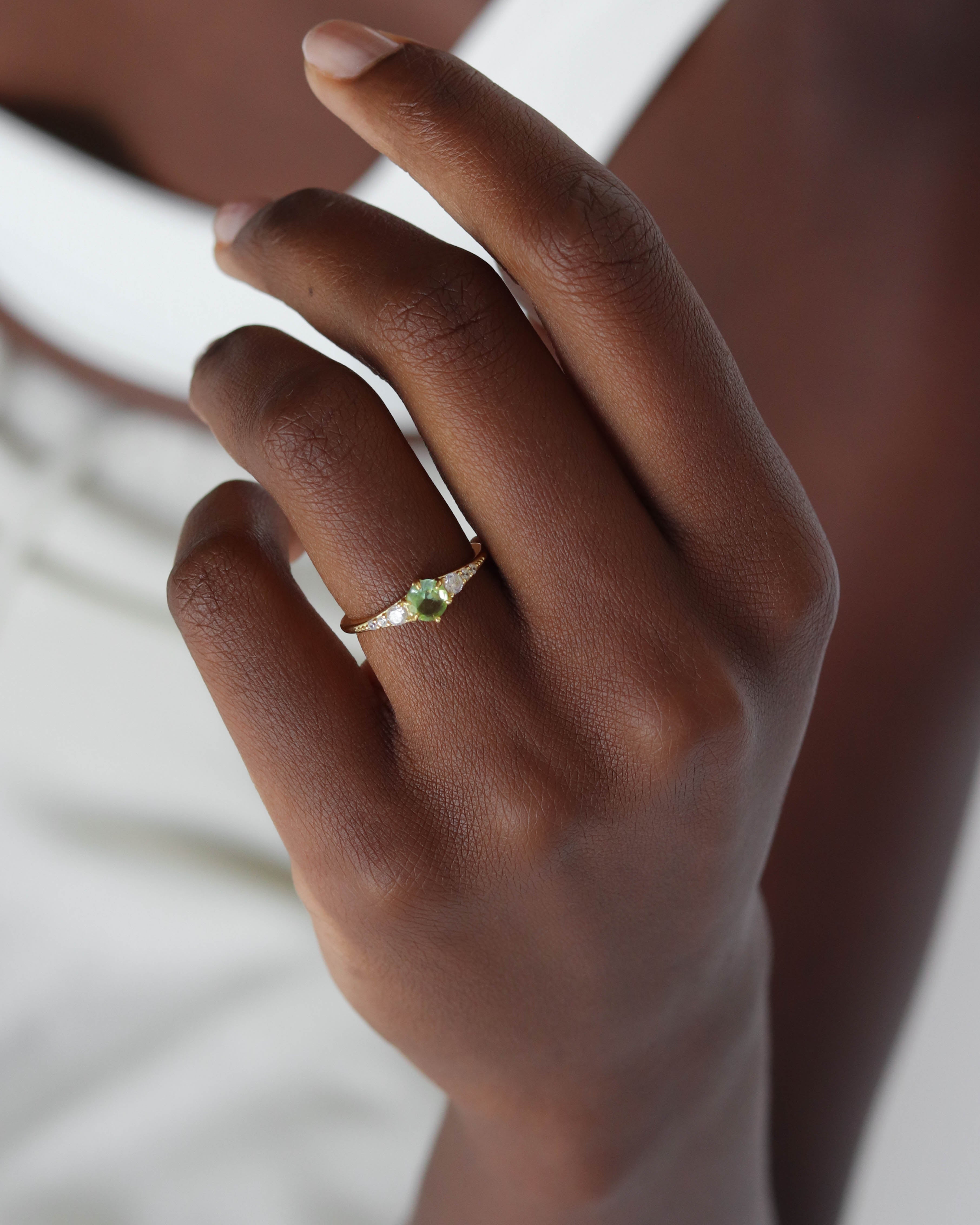 18K Vermeil Lennon Ring