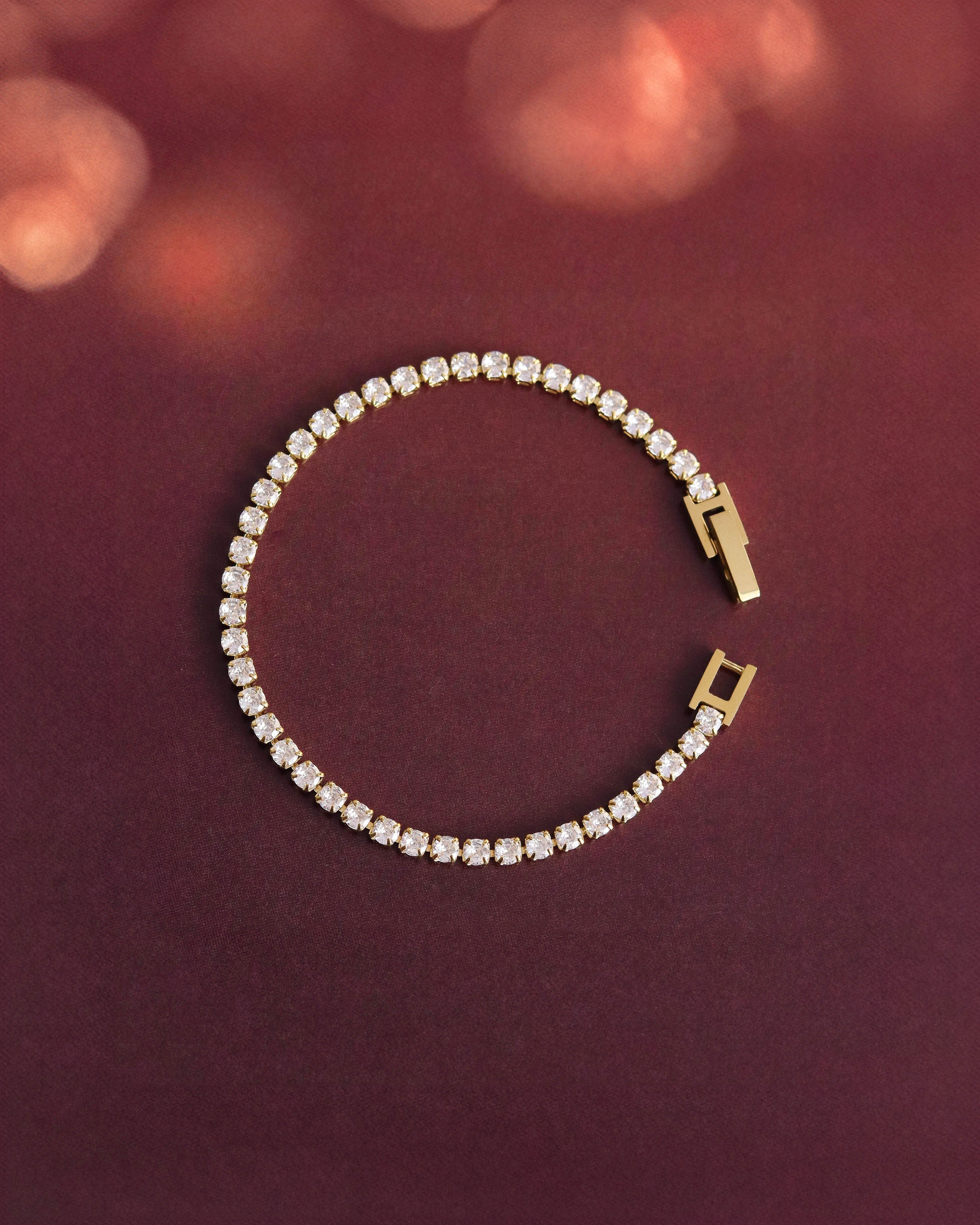 18K Tennis Bracelet