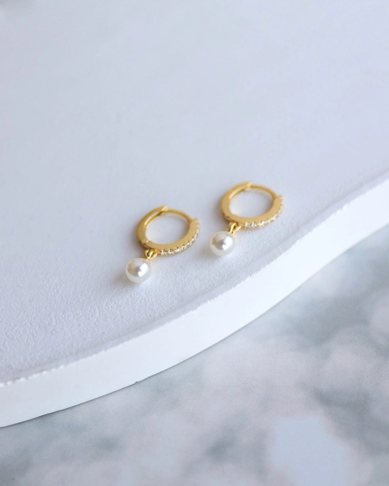 18K Vermeil Emma Hoops
