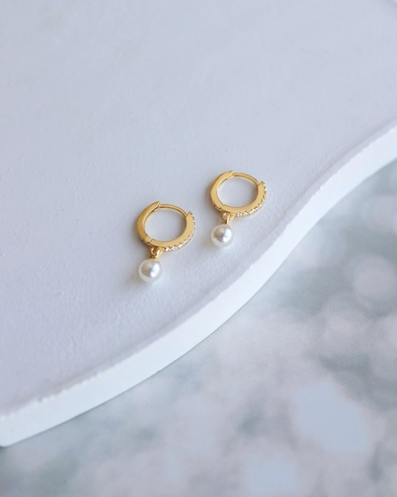 18K Vermeil Emma Hoops