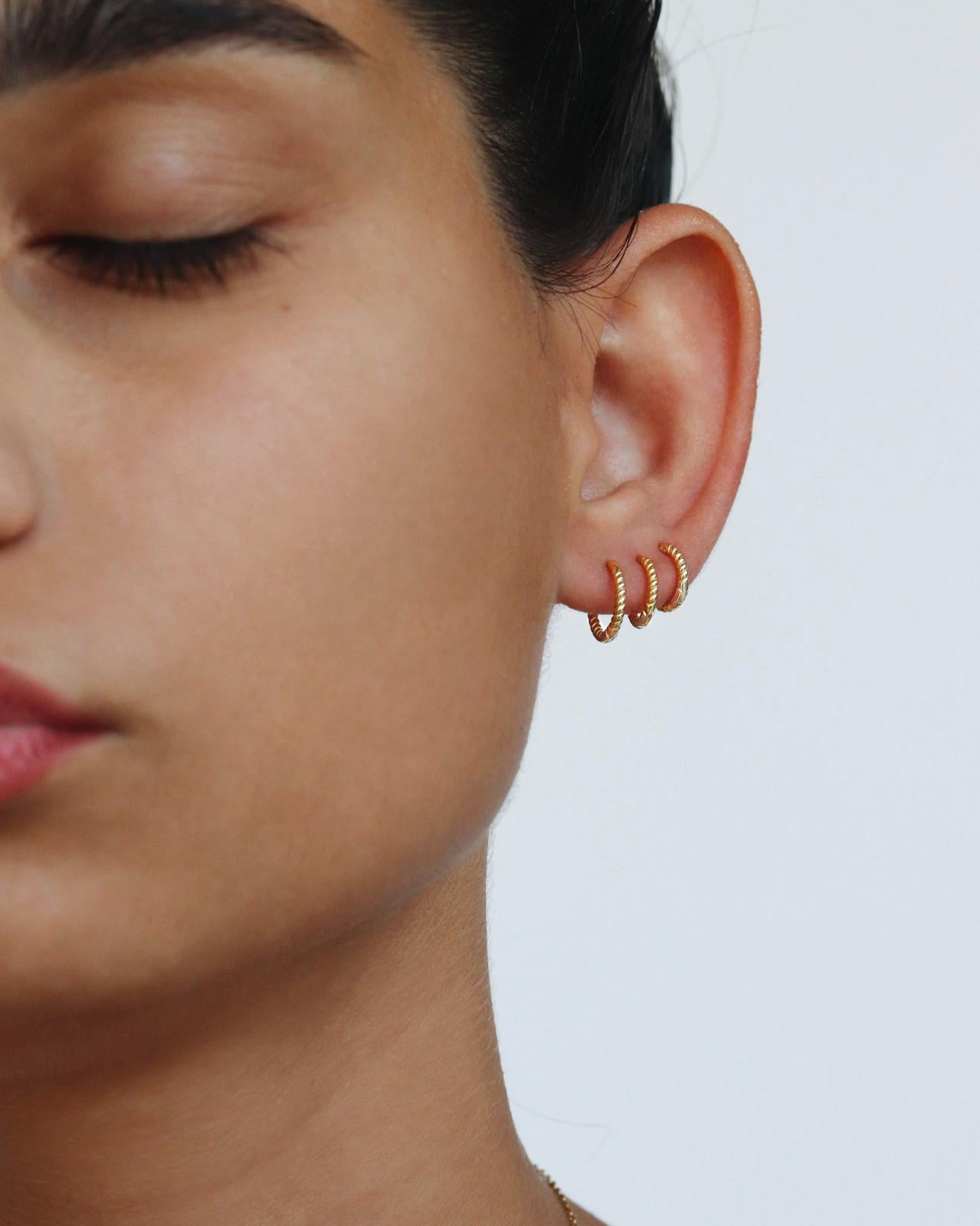 Aros Oro Vermeil de 18K