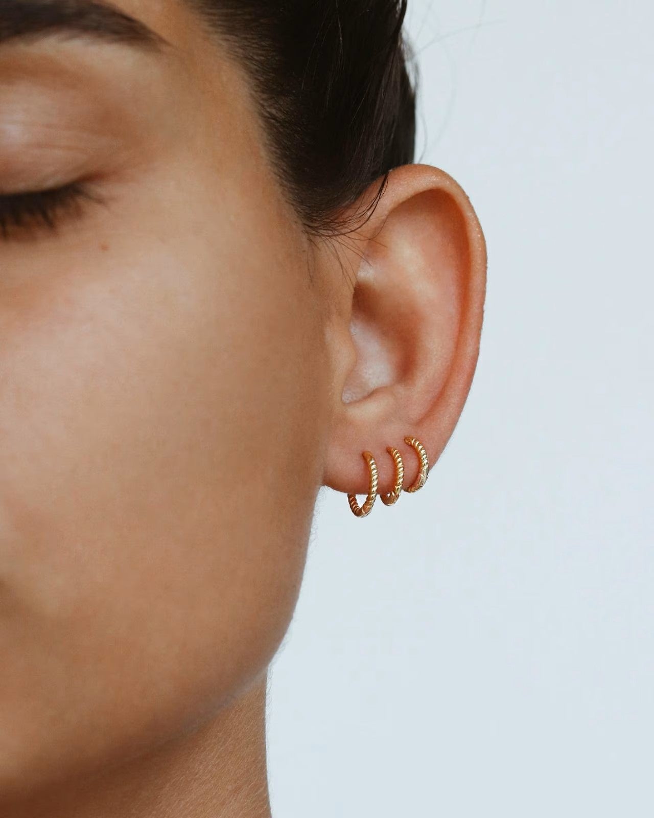 Aros Oro Vermeil de 18K