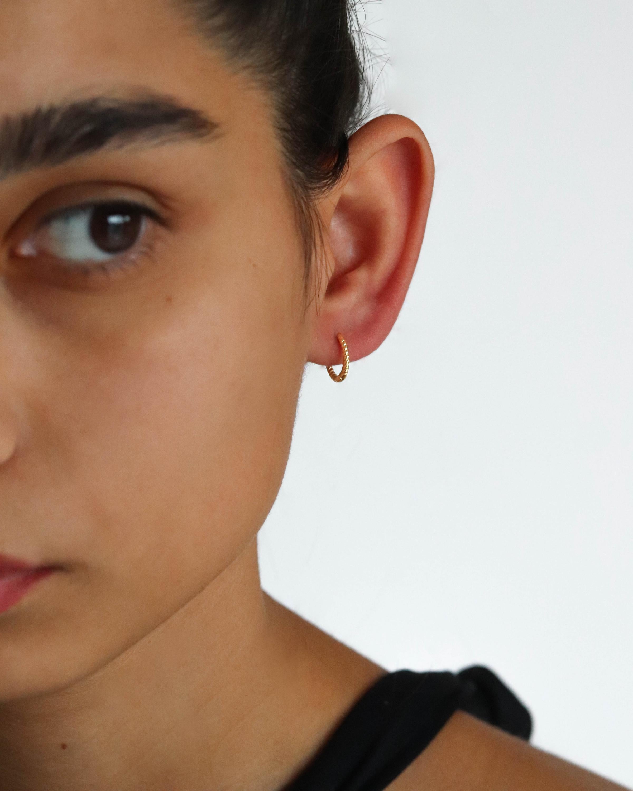 Aros Oro Vermeil de 18K