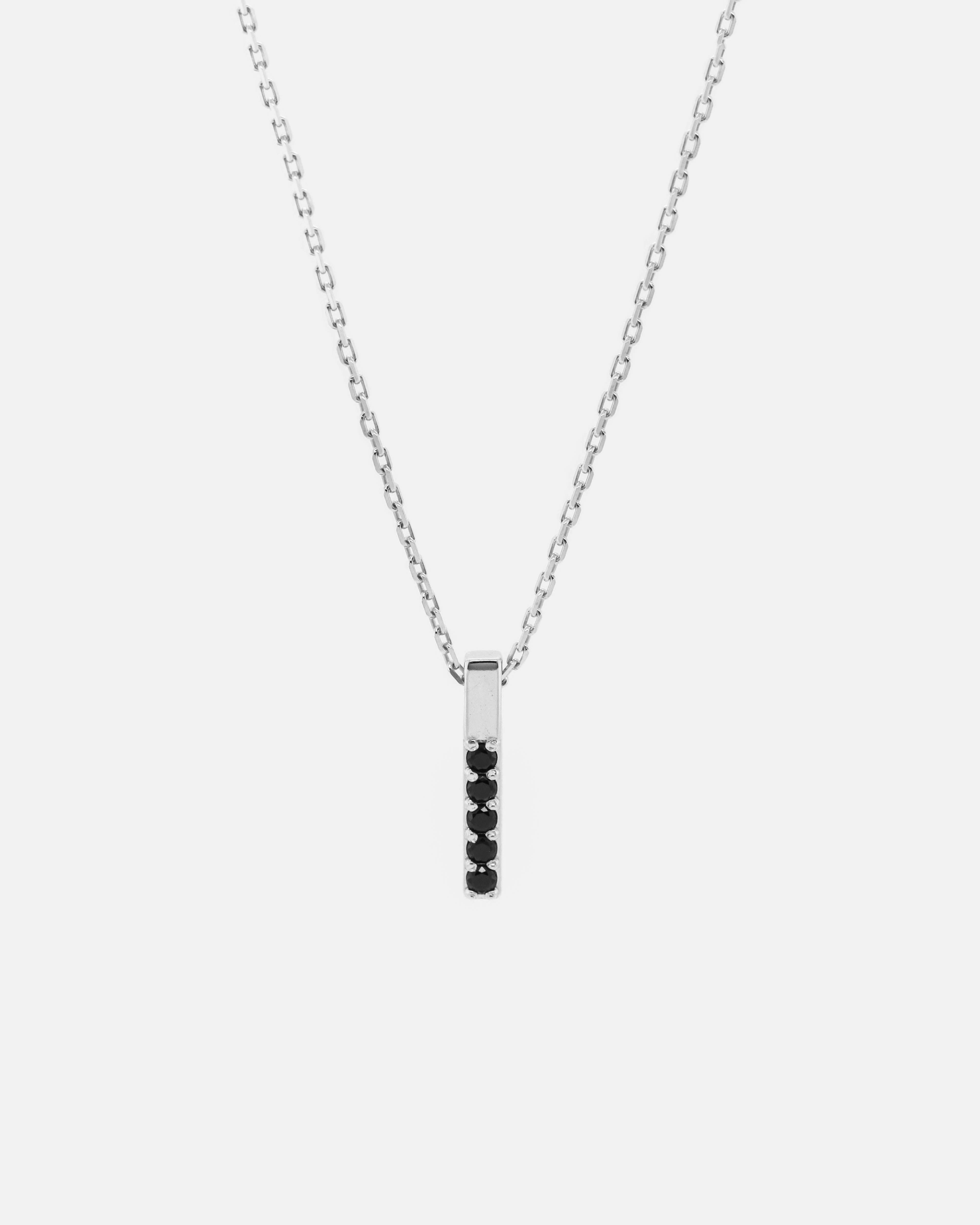 925 Silver Bar Necklace