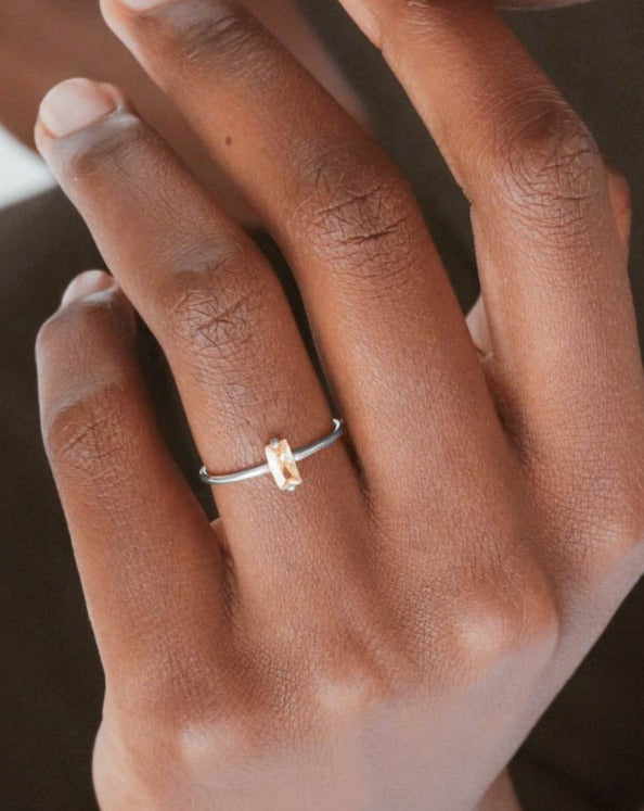 925 Silver - Luna Ring