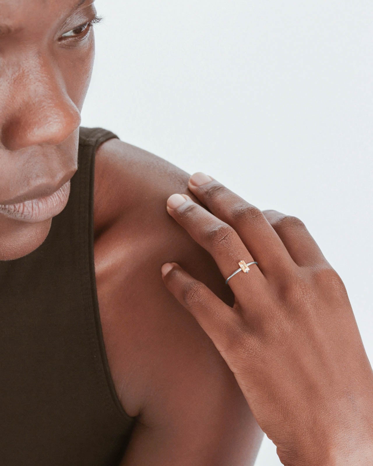 925 Silver - Luna Ring