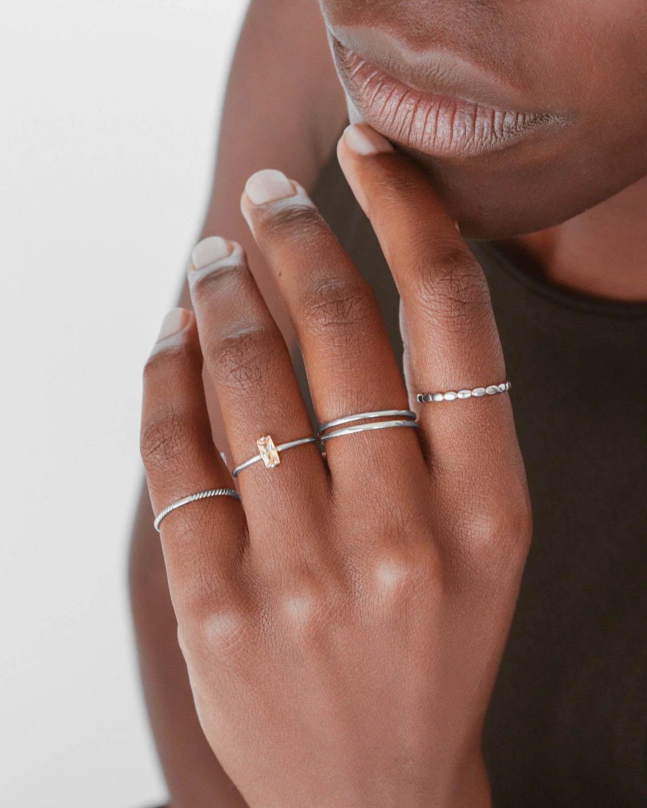 925 Silver - Luna Ring