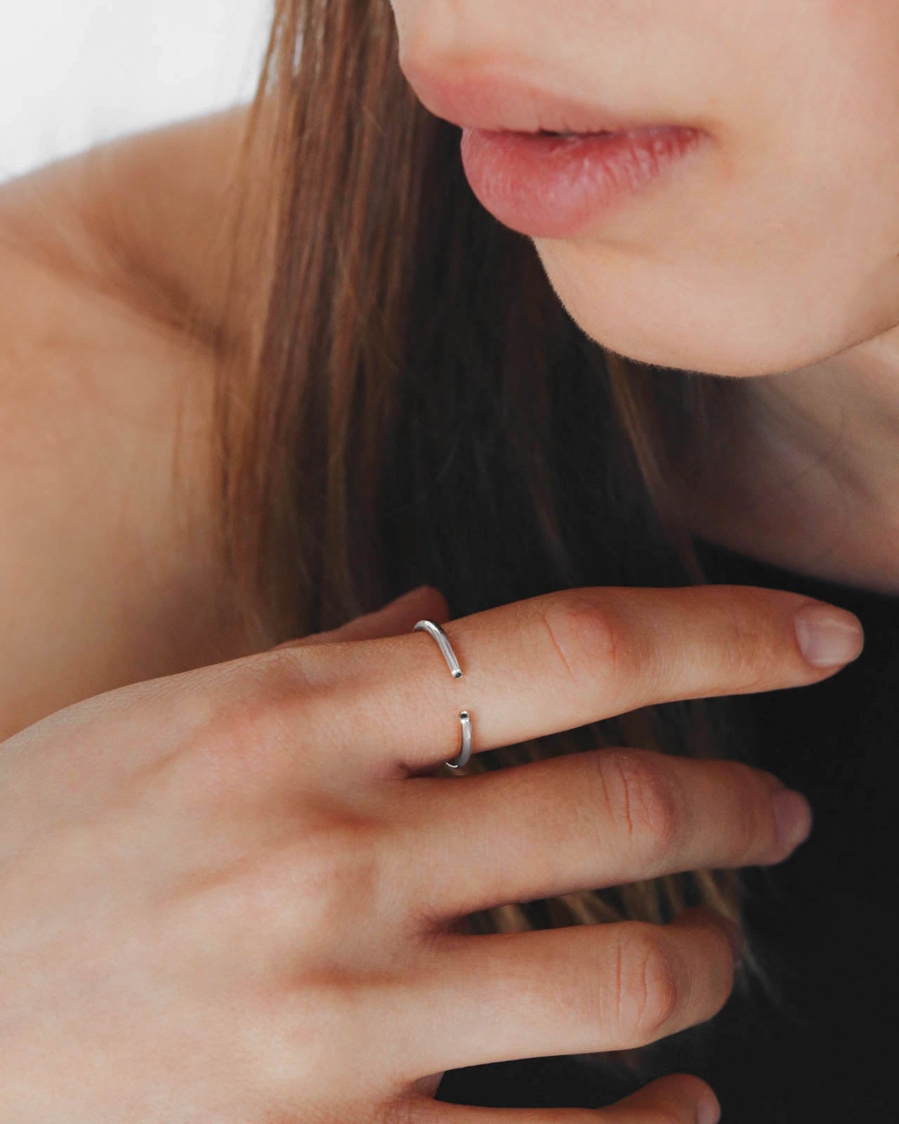 925 Silver Open Ring