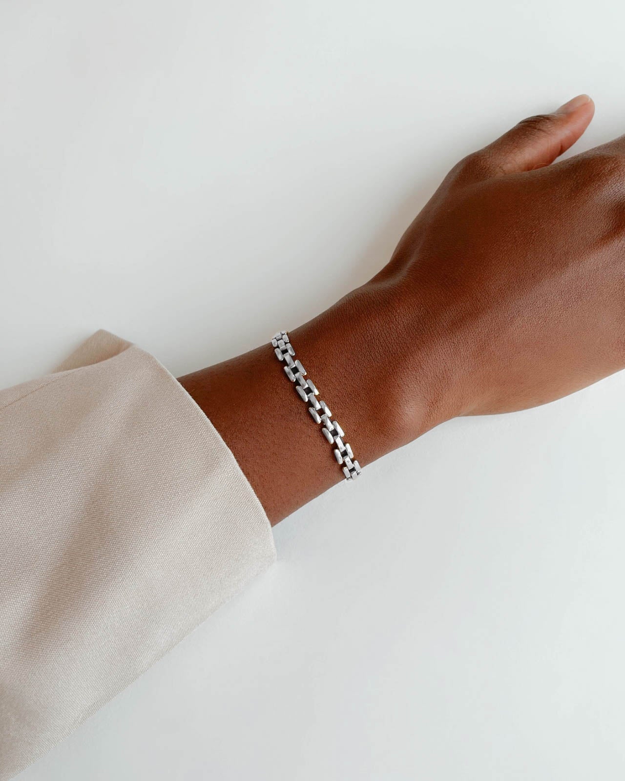 Bracelet à maillons en or 18 carats