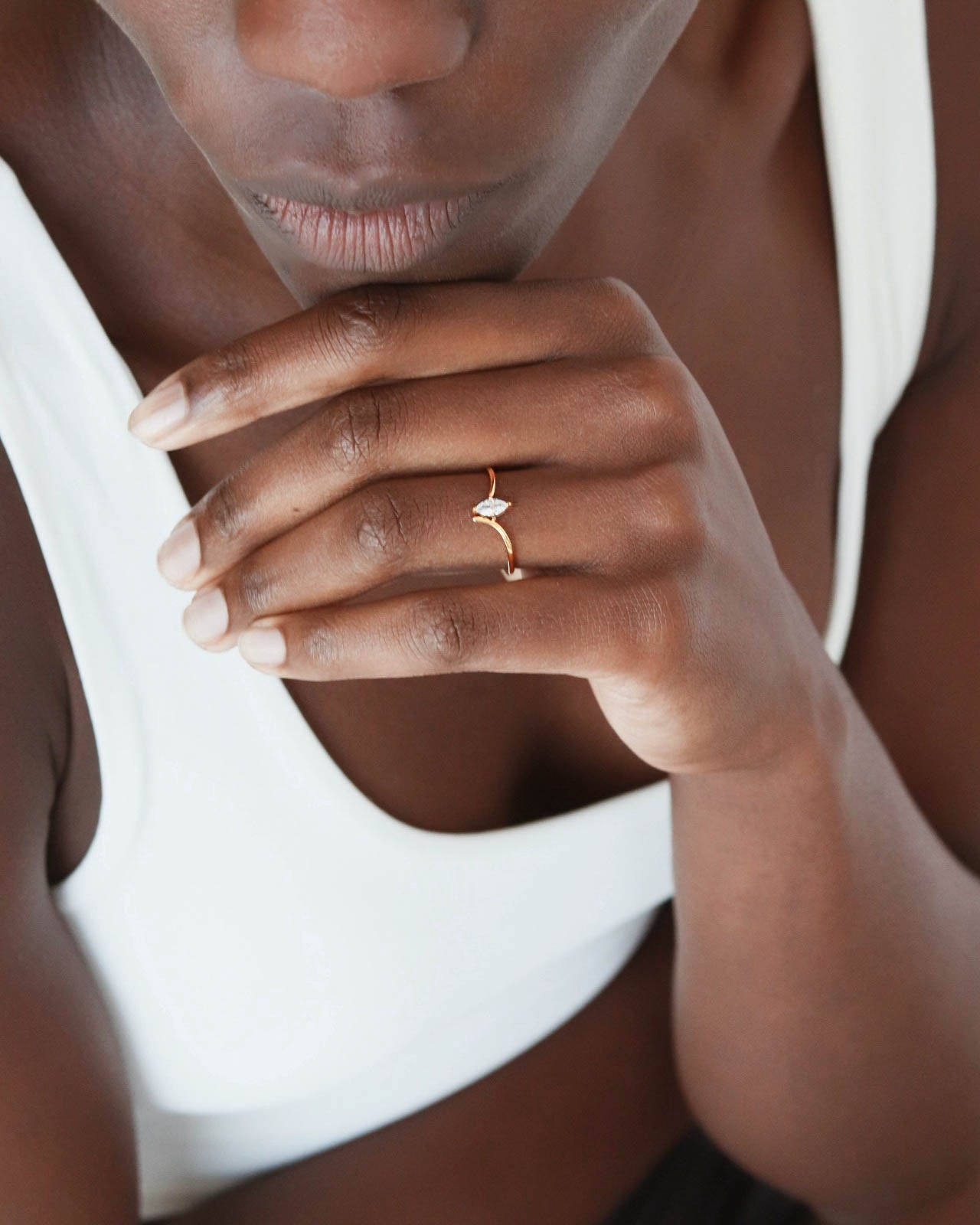 18K Gold Millie Ring