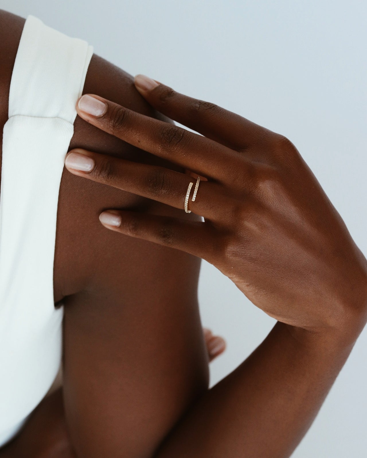 Anillo Ola Oro 18K
