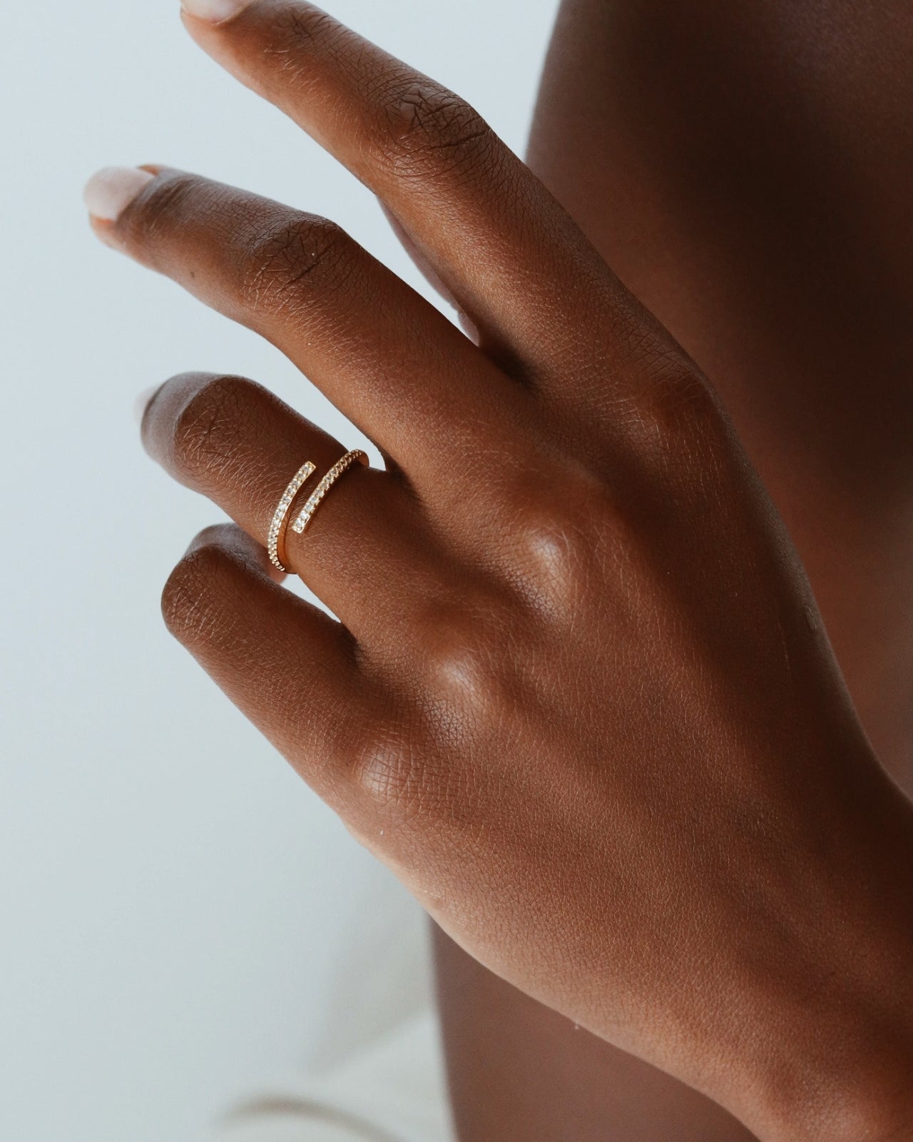 Anillo Ola Oro 18K