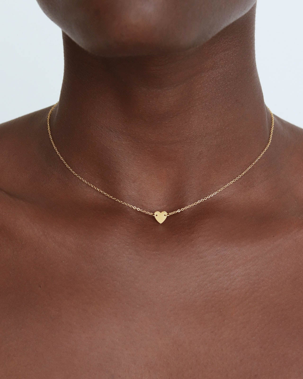 18k Heart Necklace