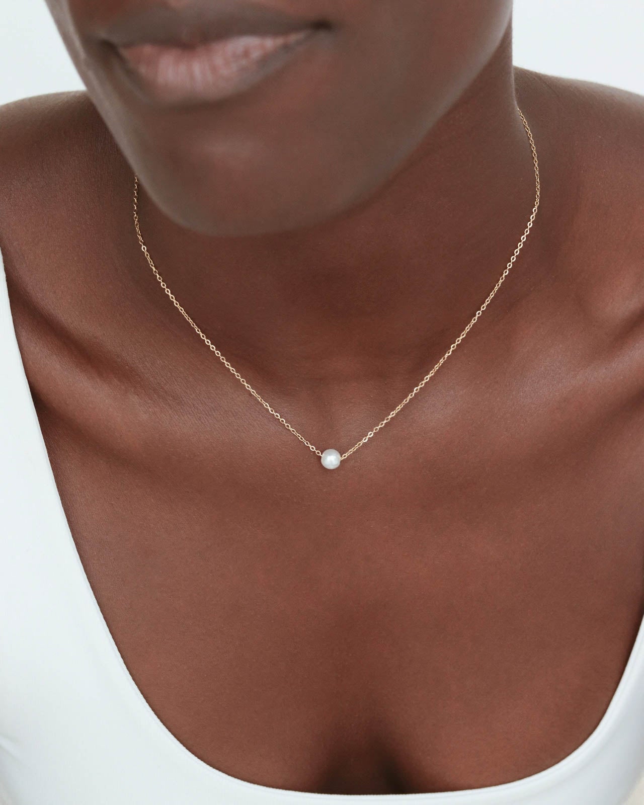 Collier de perles 18 carats