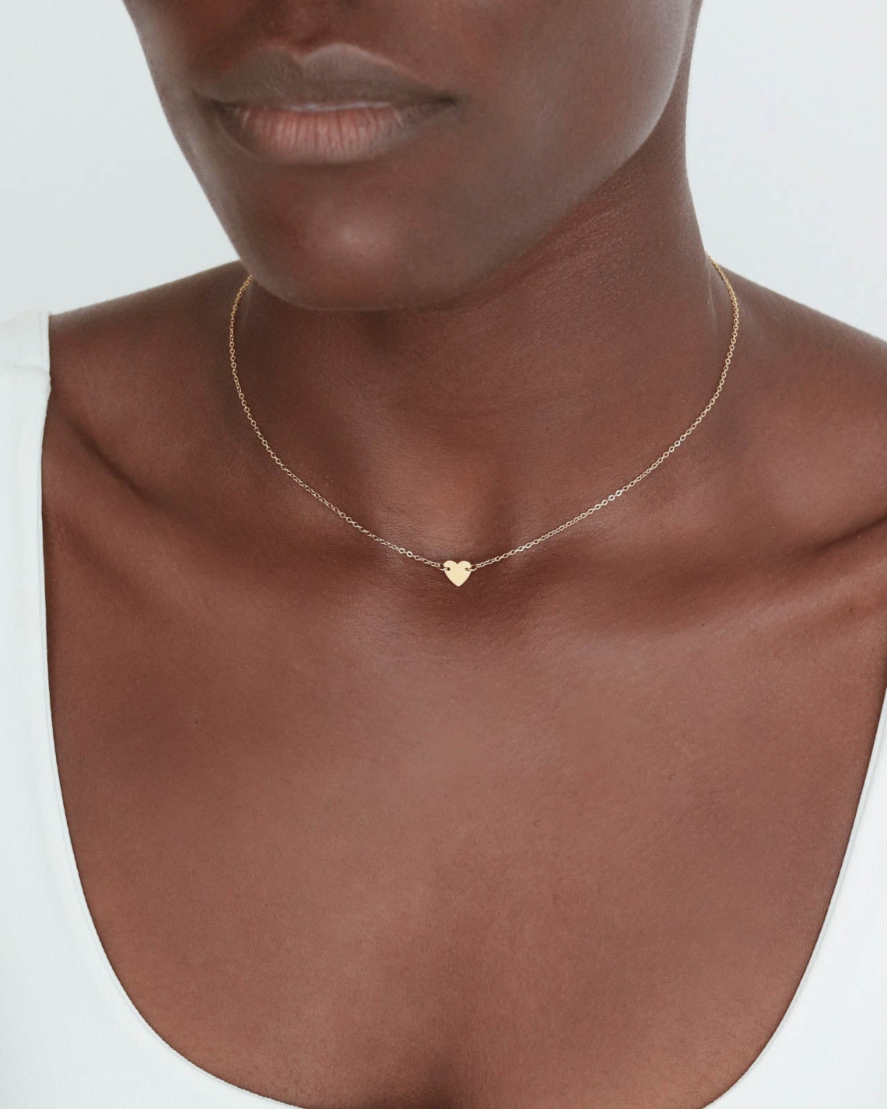 18k Heart Necklace