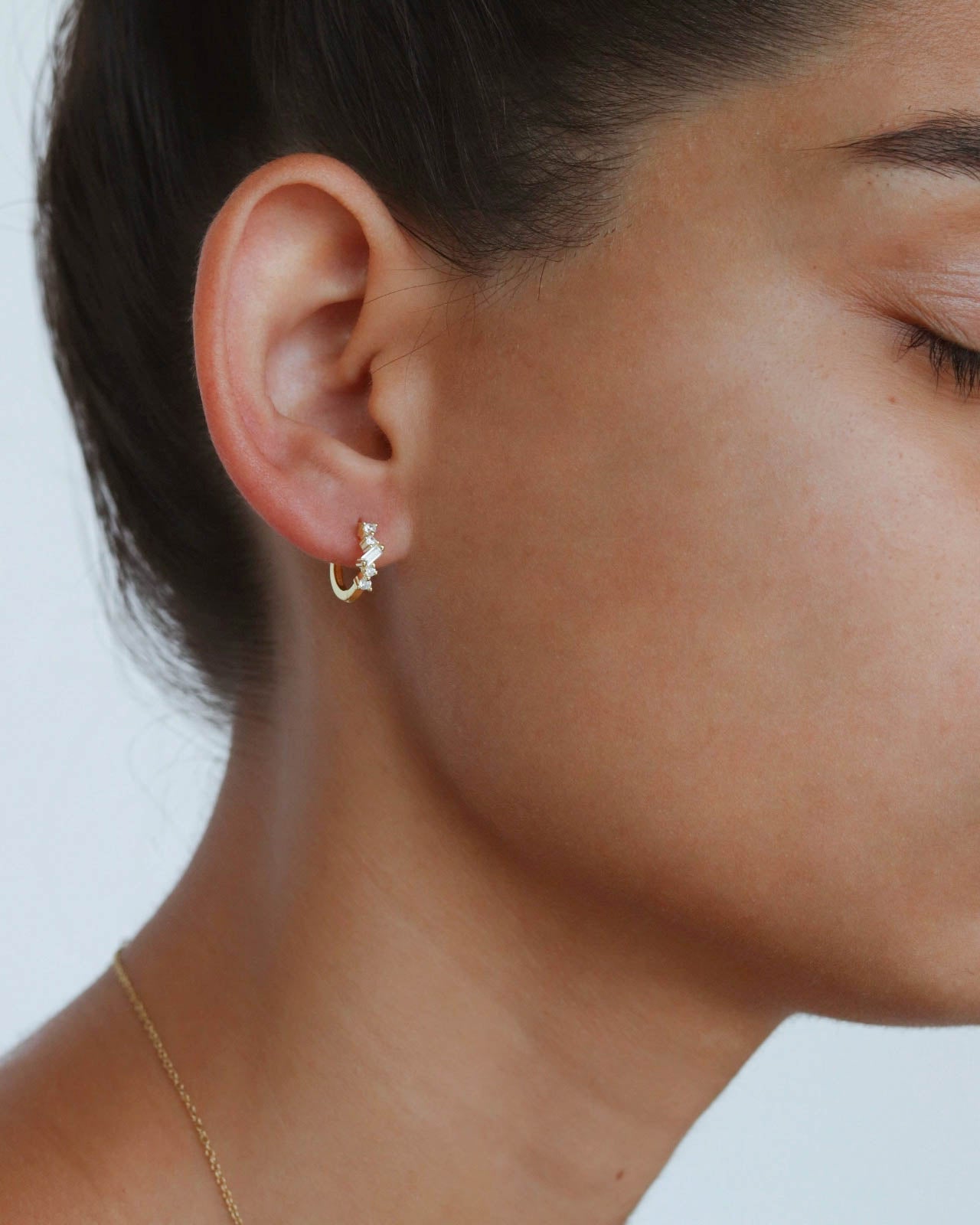 18K Vermeil Gabrielle Hoops