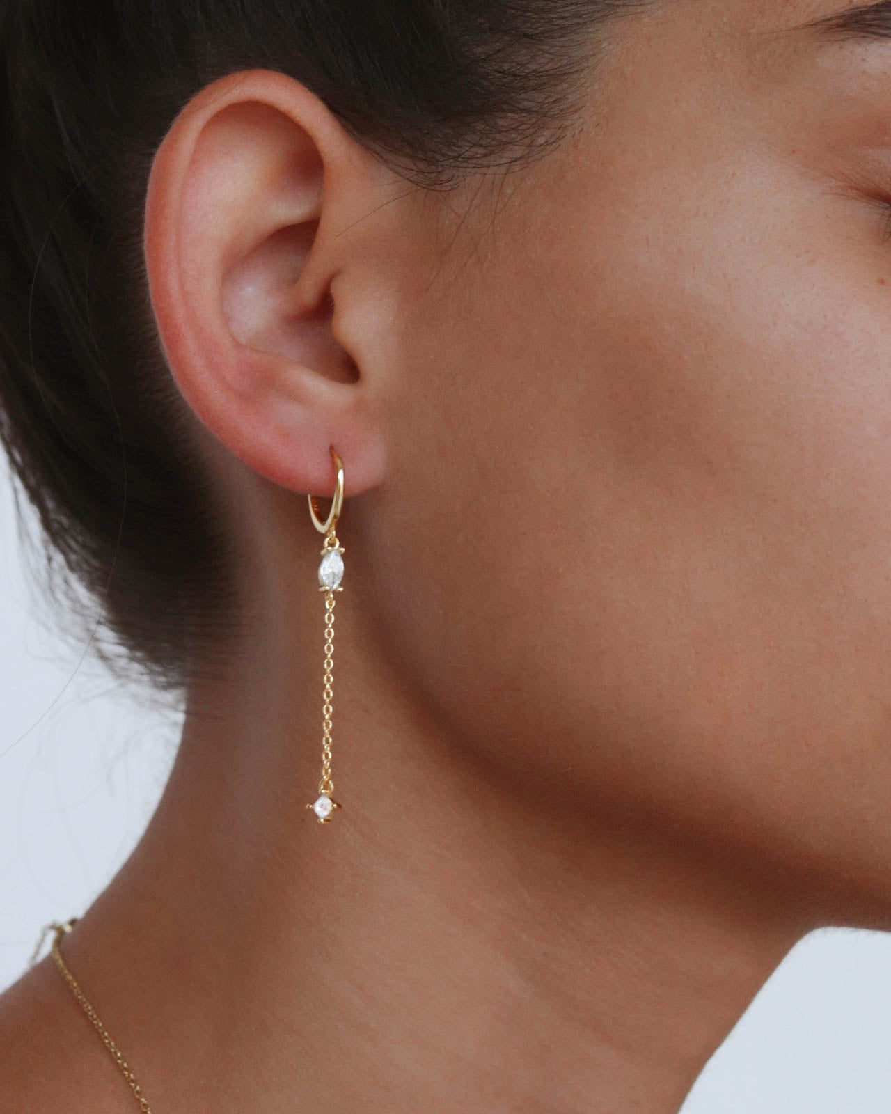 18K Vermeil Jessica Hoops