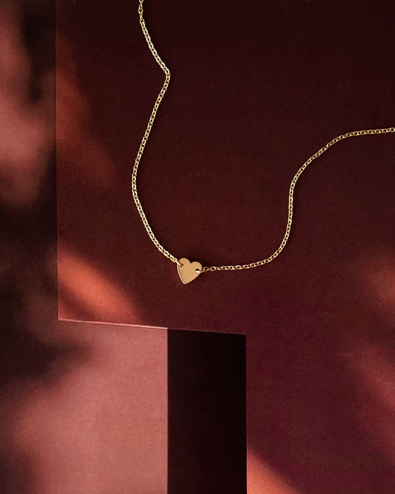 18k Heart Necklace